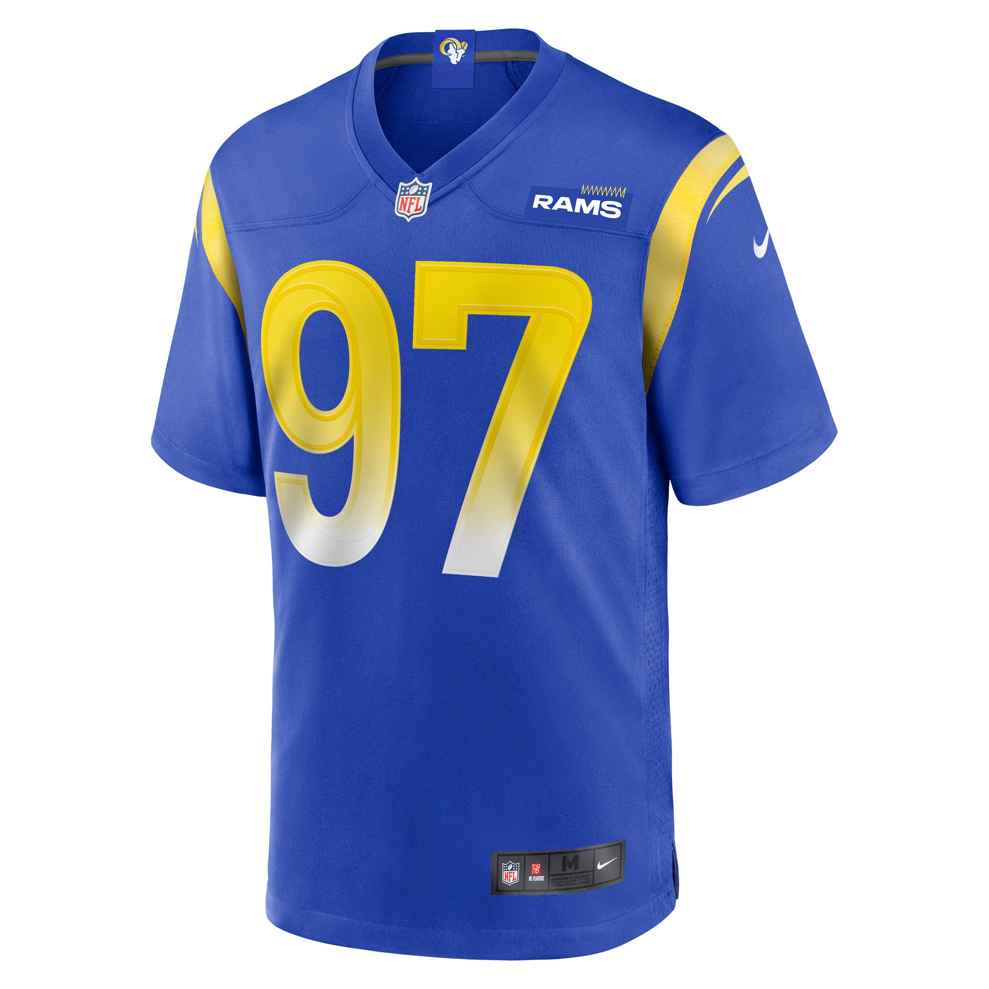 Los Angeles Rams Michael Hoecht Royal Game Player NFL Jersey Men's