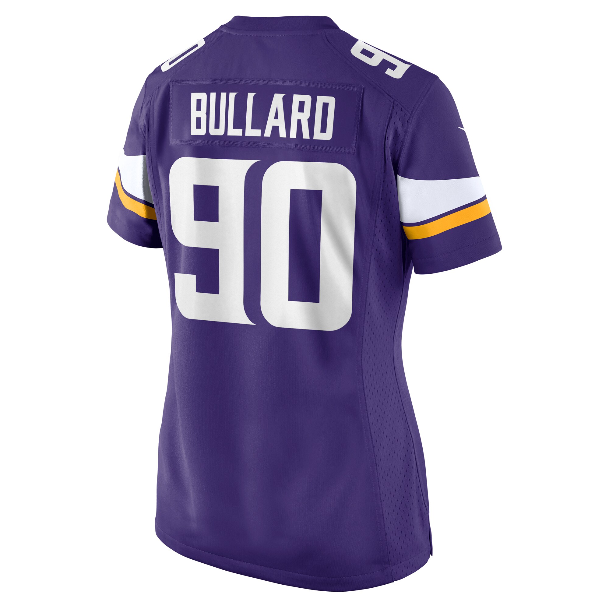 Minnesota Vikings Jonathan Bullard Purple Game NFL Jersey Women's