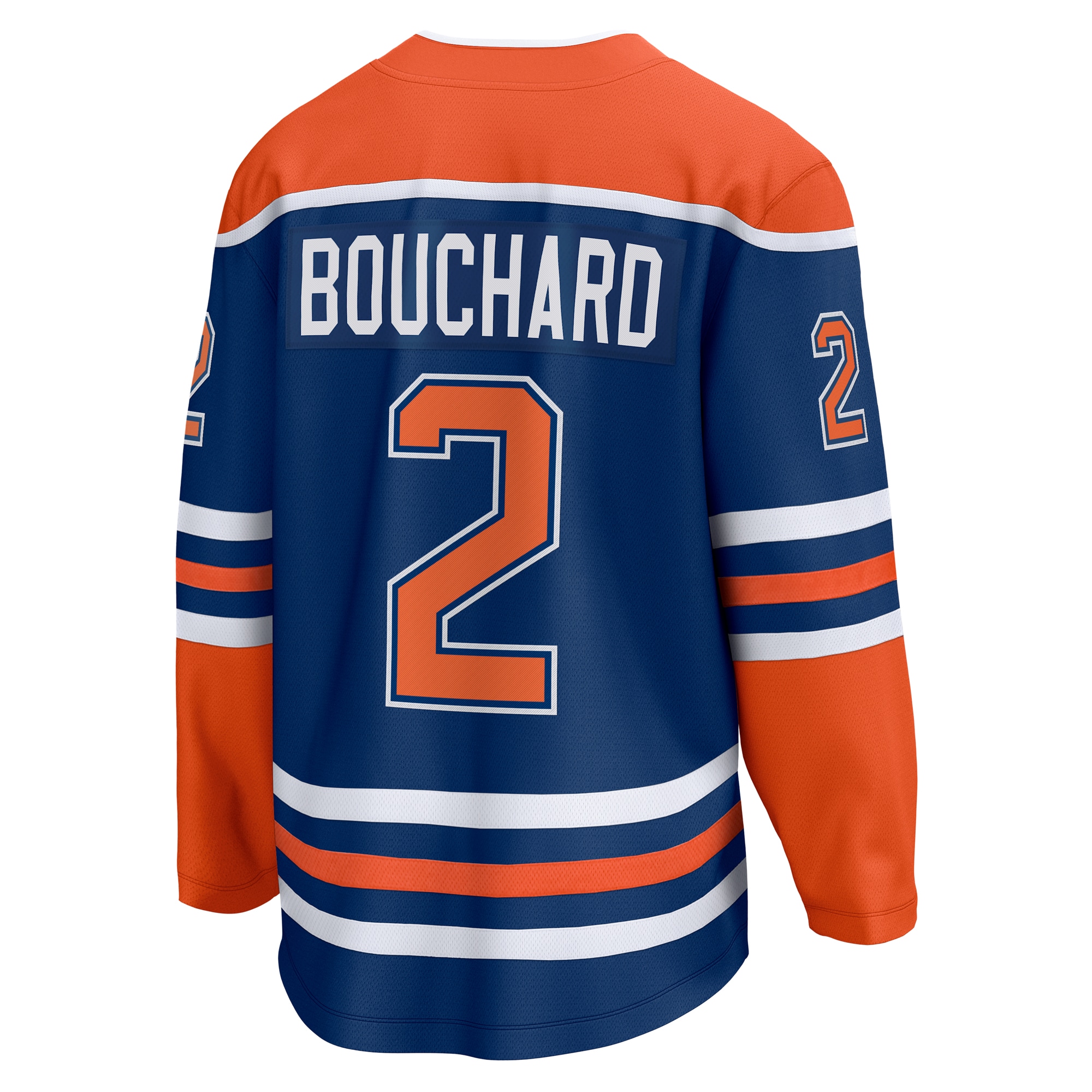 Edmonton Oilers Evan Bouchard Royal Home Breakaway Player NHL Jersey Men's