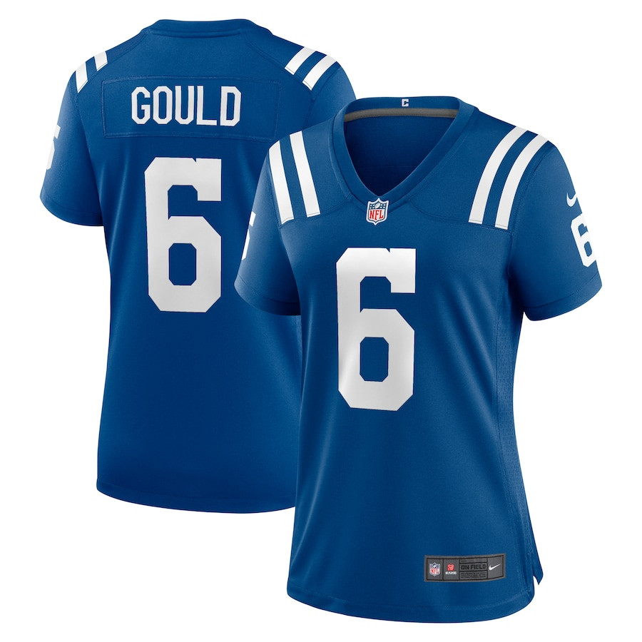 Anthony Gould 6 Indianapolis Colts Game Royal NFL Jersey Women's