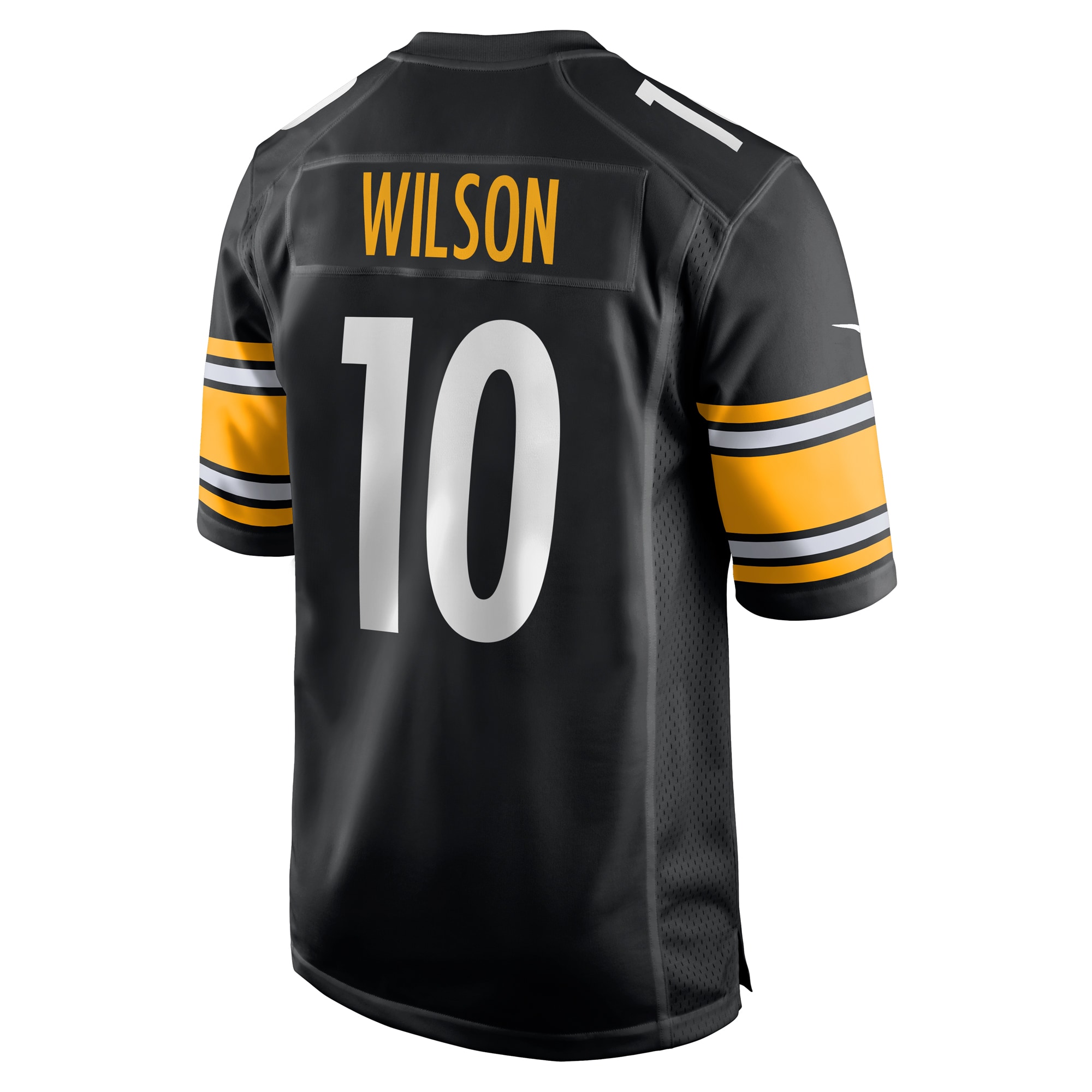 Pittsburgh Steelers Roman Wilson Black Game NFL Jersey Men's