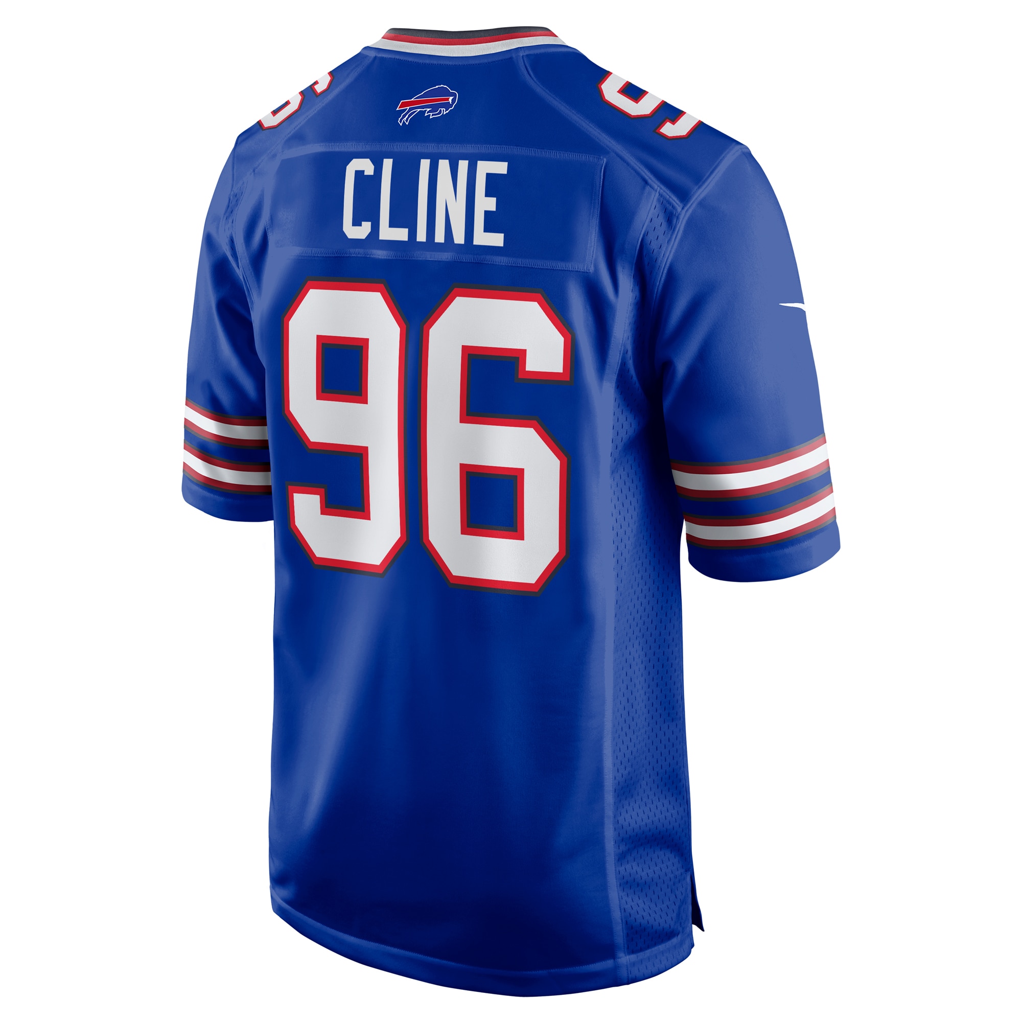 Buffalo Bills Kameron Cline Royal Team Game NFL Jersey Men's
