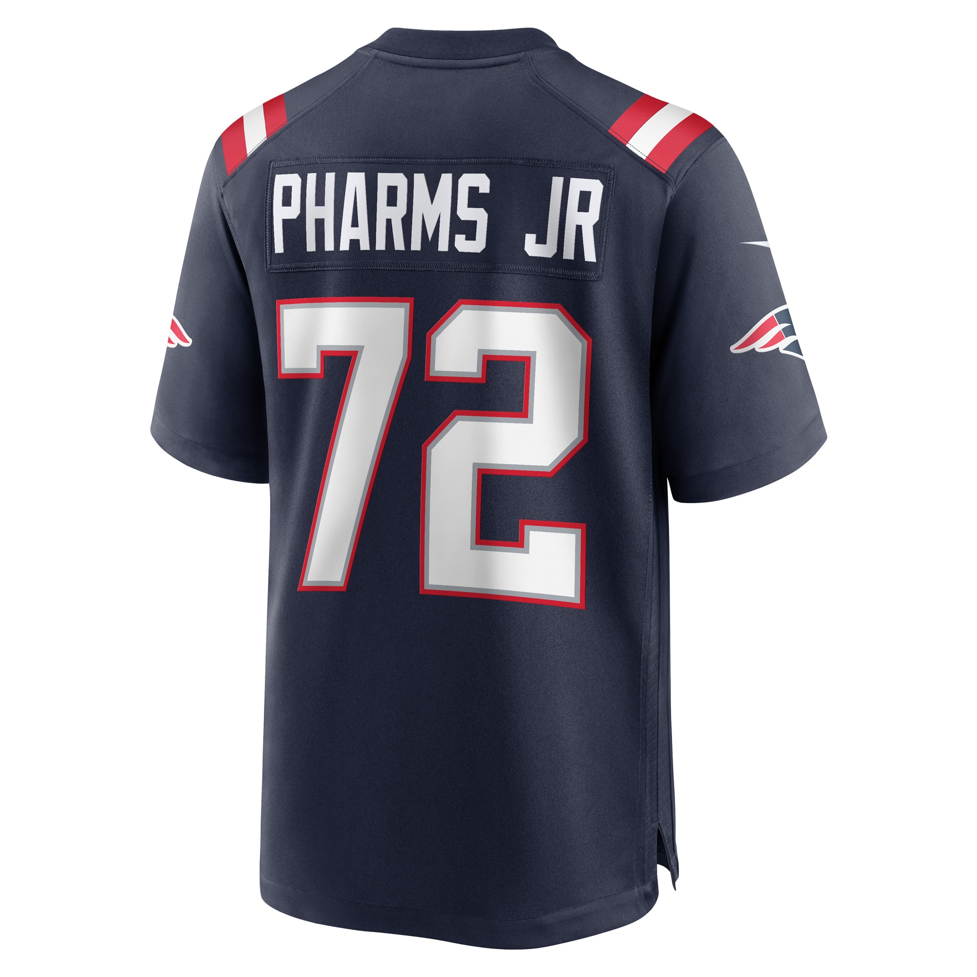 New England Patriots Jeremiah Pharms Jr. Navy Game Player NFL Jersey Men's