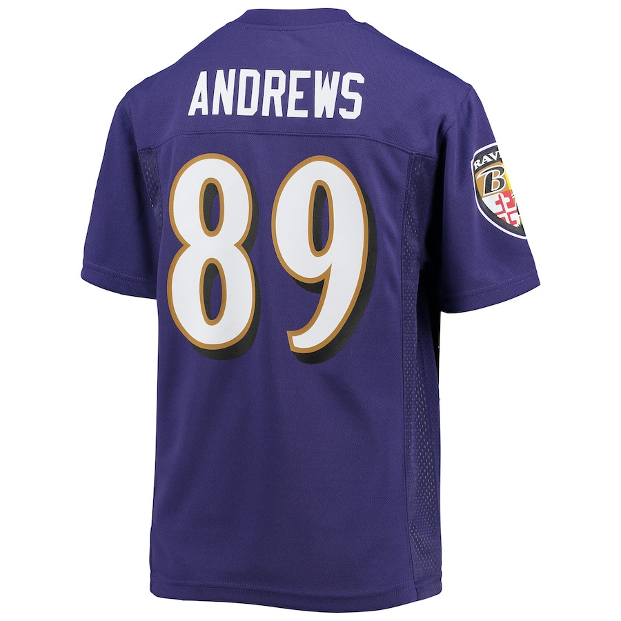 Mark Andrews 89 Baltimore Ravens Purple NFL Jersey Youth