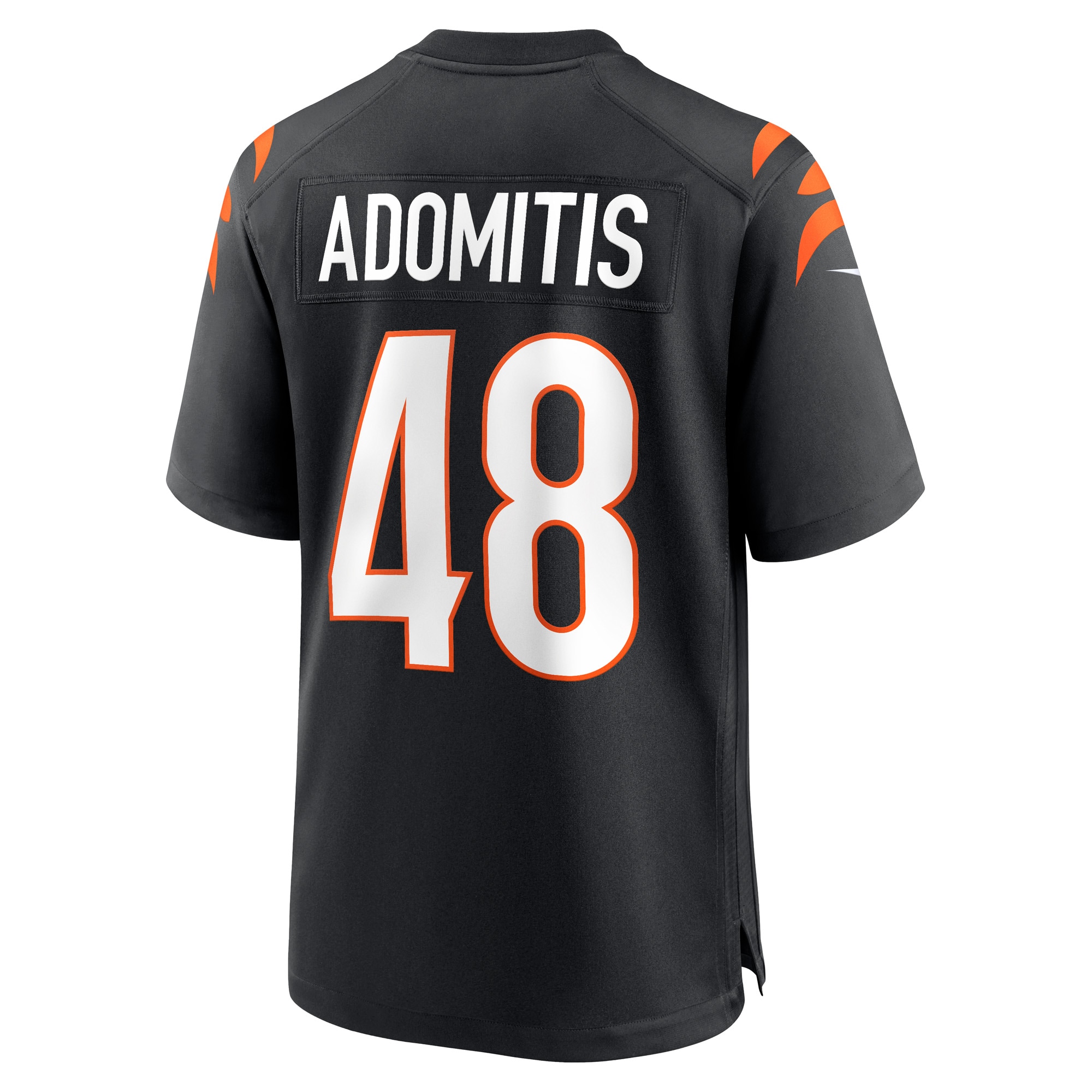 Cincinnati Bengals Cal Adomitis Black Game Player NFL Jersey Men's