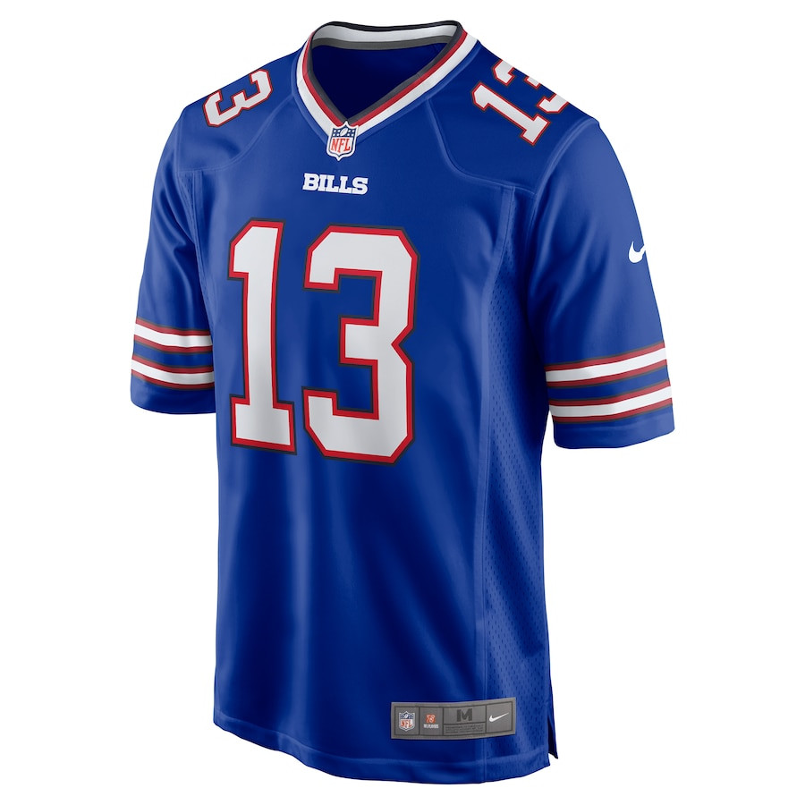 Mack Hollins 13 Buffalo Bills Game Royal NFL Jersey Men's