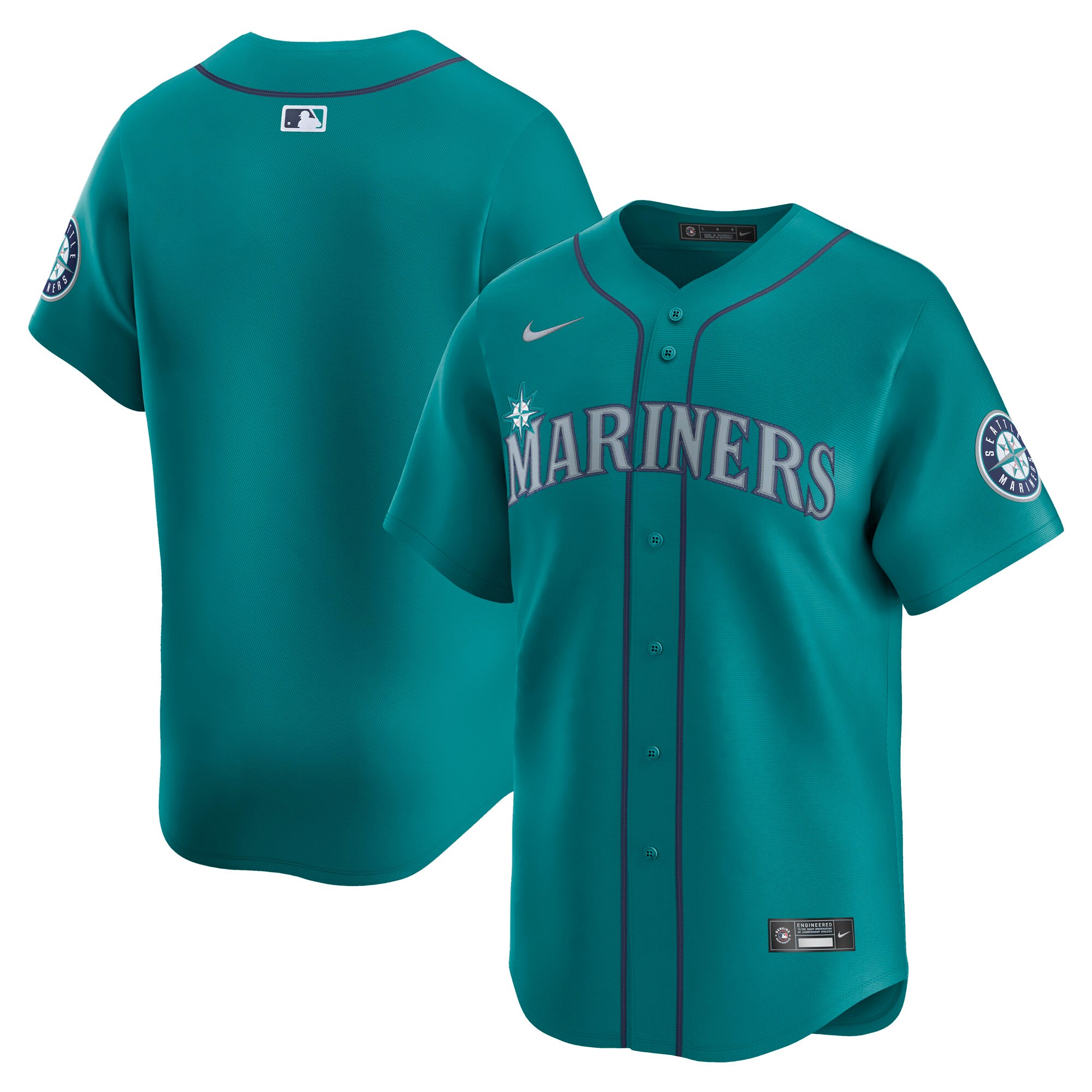 Seattle Mariners Aqua Alternate Limited MLB Jersey Men's
