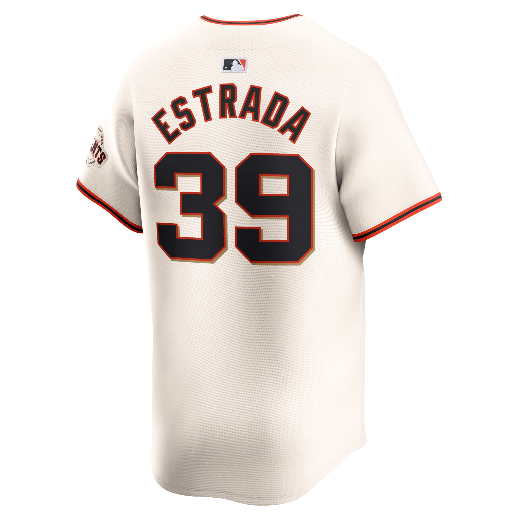 San Francisco Giants Thairo Estrada Cream Home Limited Player MLB Jersey Men's