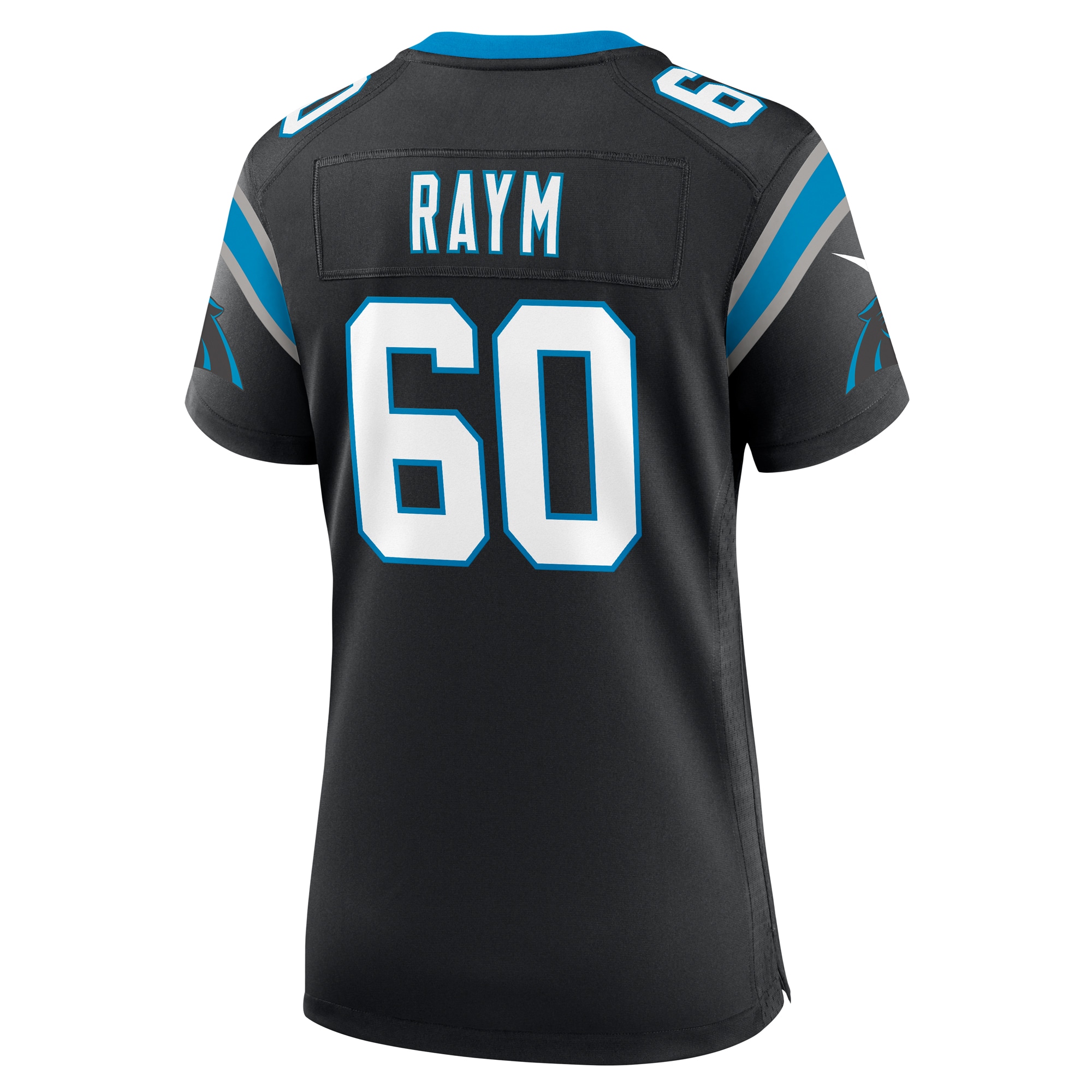 Carolina Panthers Andrew Raym Black Game NFL Jersey Women's