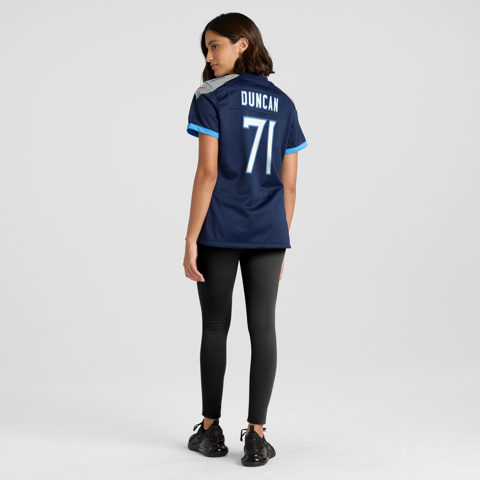 Tennessee Titans Jaelyn Duncan Navy Game NFL Jersey Women's