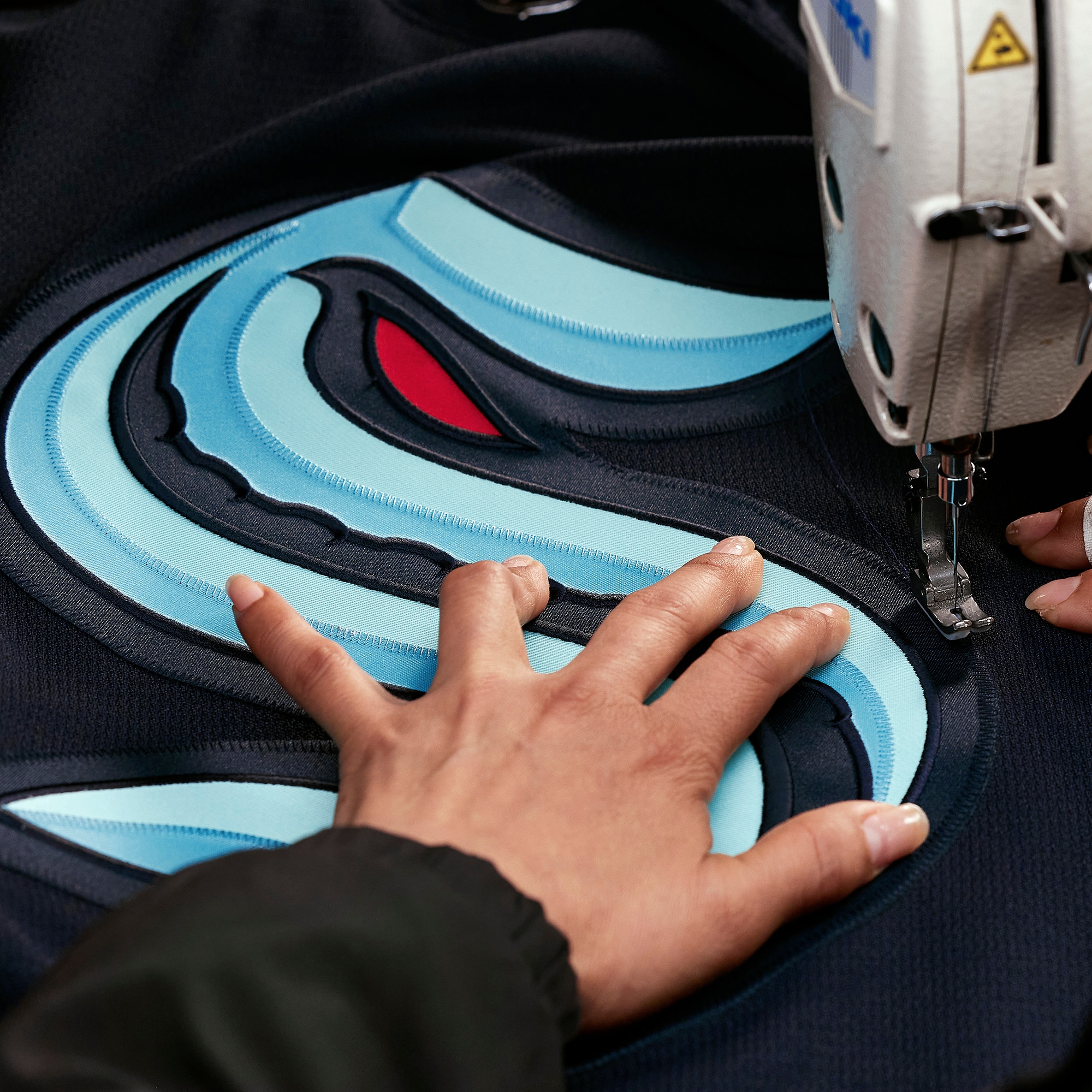 Seattle Kraken Navy Home Pro Custom NHL Jersey Men's