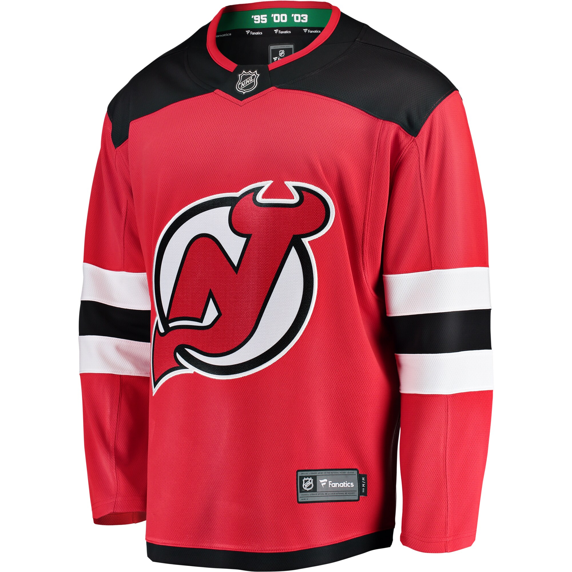 New Jersey Devils Red Breakaway Home NHL Jersey Men's