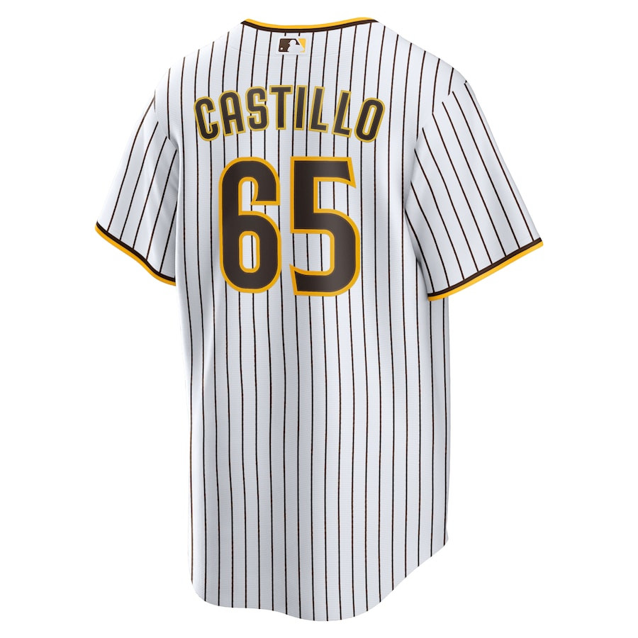Jos? Castillo 65 San Diego Padres Home White MLB Jersey Men's