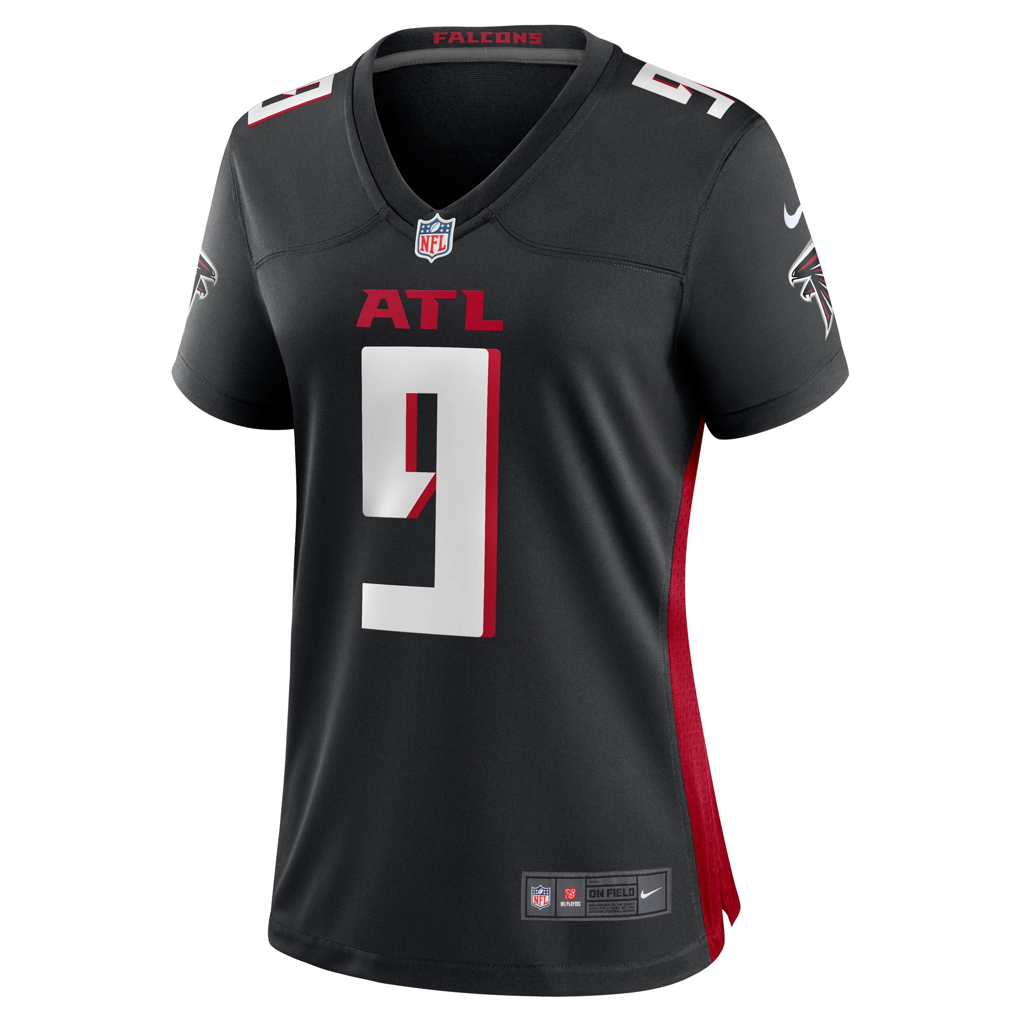 Atlanta Falcons Michael Penix Jr. Black Game NFL Jersey Women's