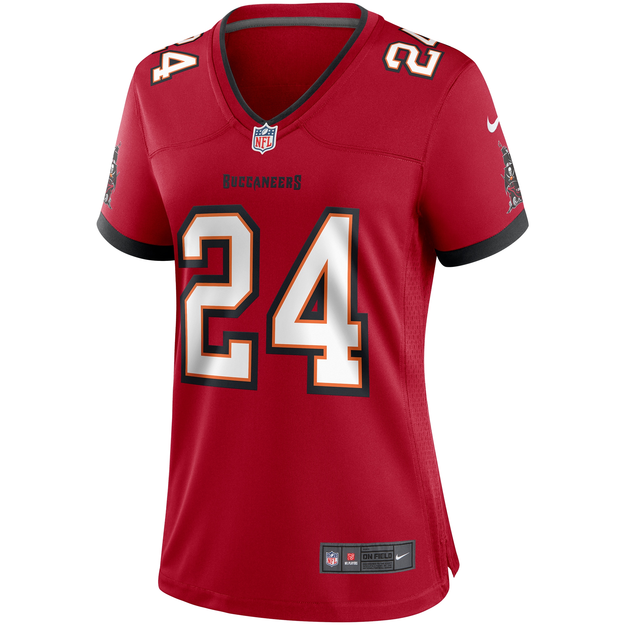 Tampa Bay Buccaneers Cadillac Williams Red Game Retired Player NFL Jersey Women's