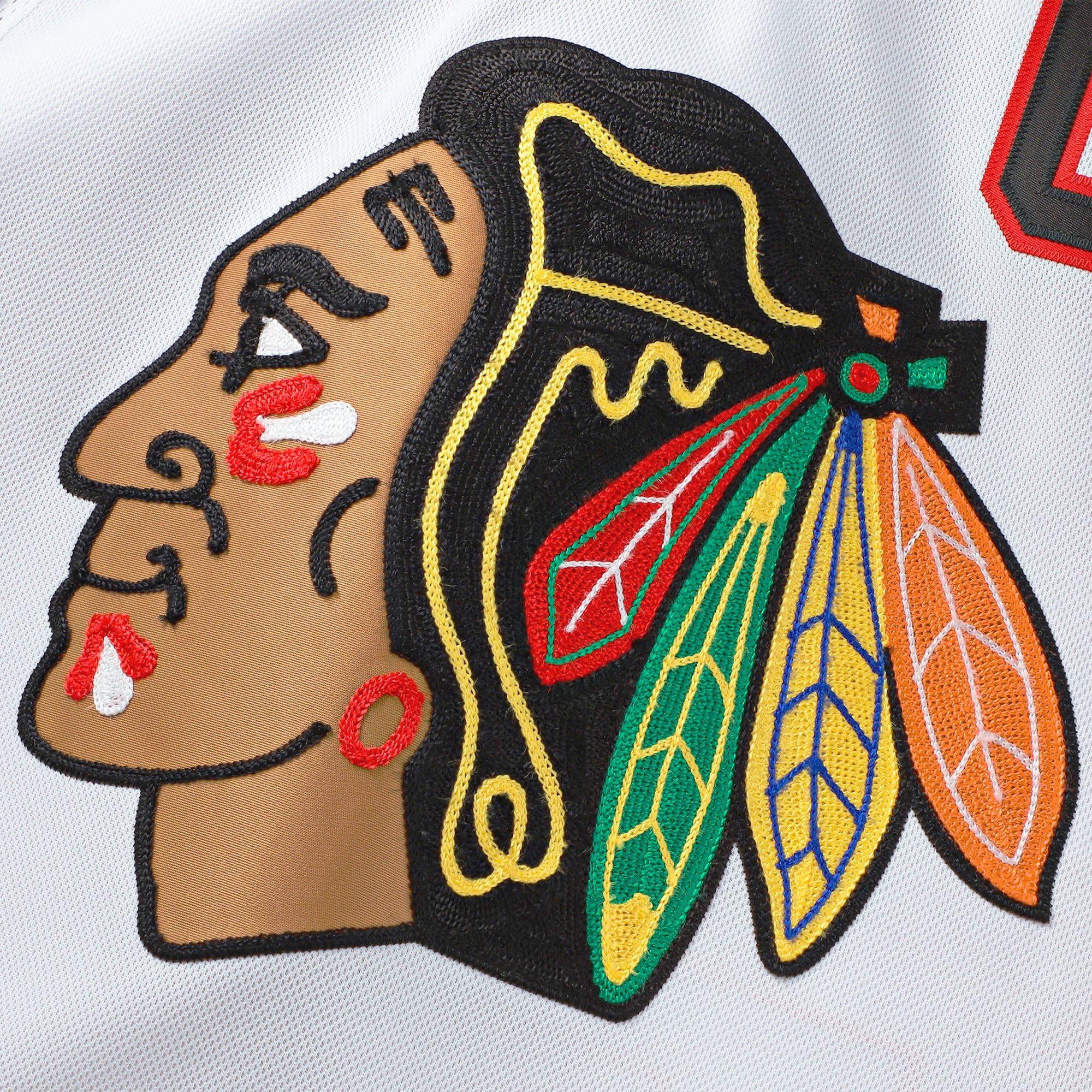 Chicago Blackhawks White Away Premium NHL Jersey Men's