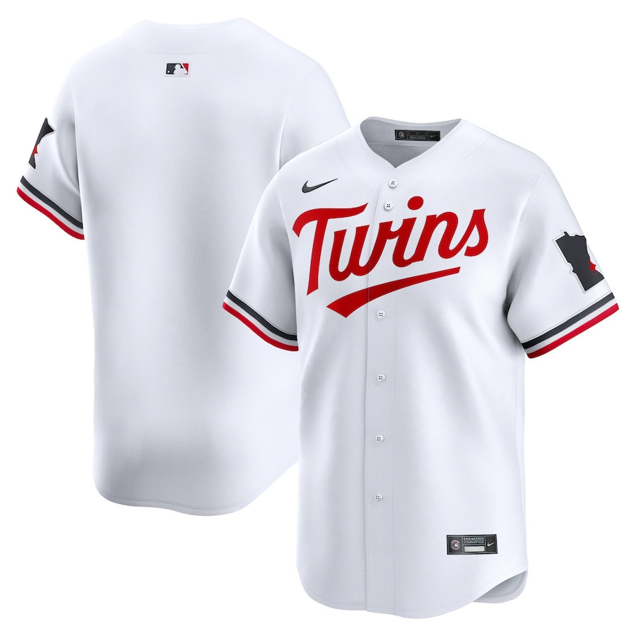 Minnesota Twins Home Limited White MLB Jersey Youth