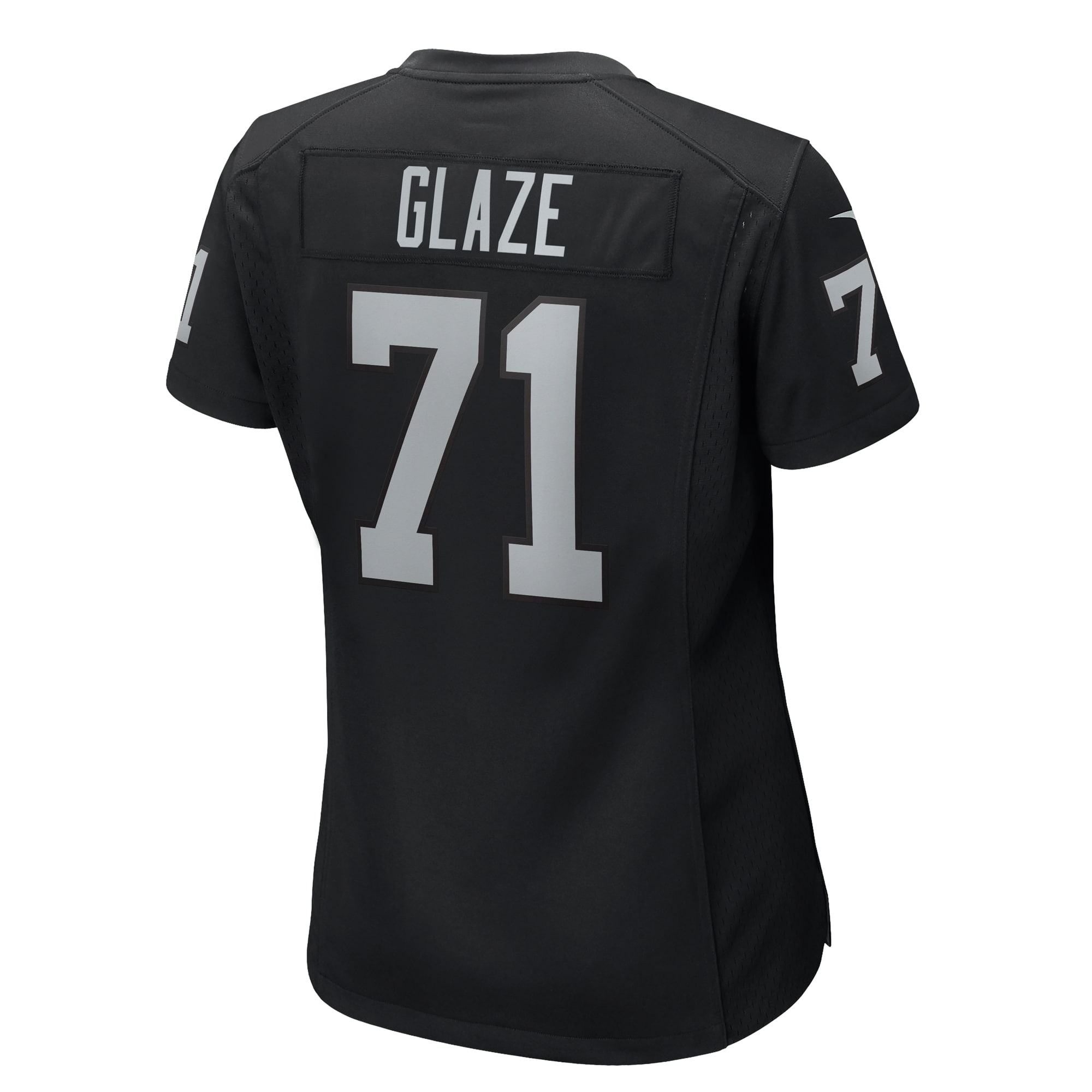 Las Vegas Raiders DJ Glaze Black Game NFL Jersey Women's