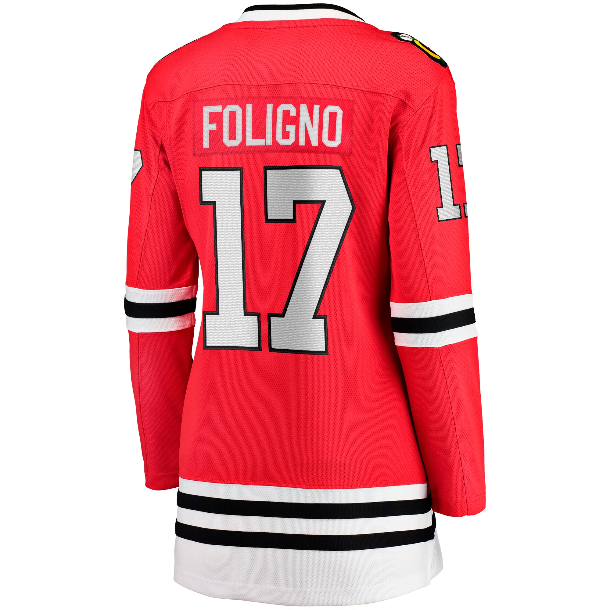 Chicago Blackhawks Nick Foligno Red Home Breakaway Player NHL Jersey Women's