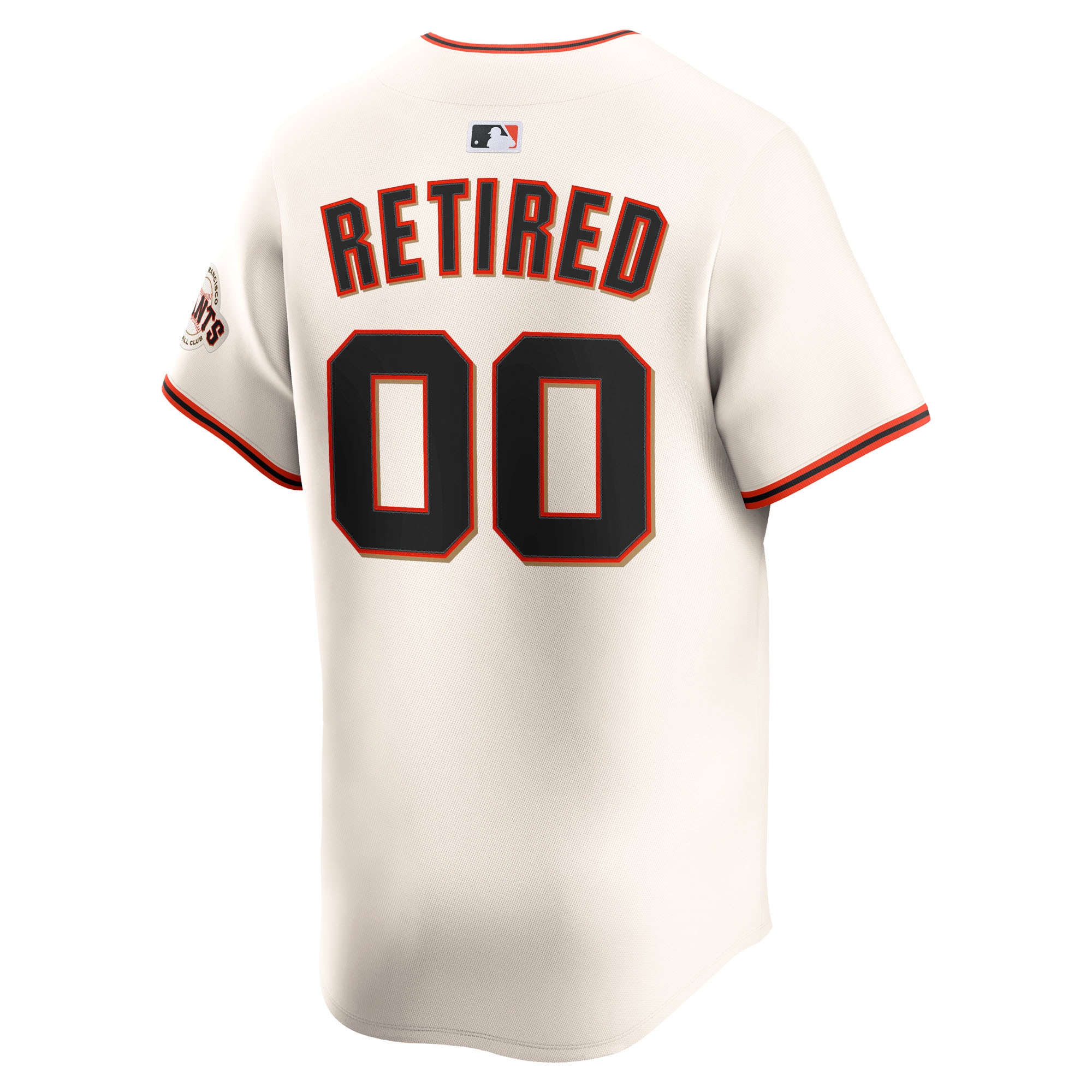 San Francisco Giants Cream Home Limited Pick-A-Player Retired Roster MLB Jersey Men's