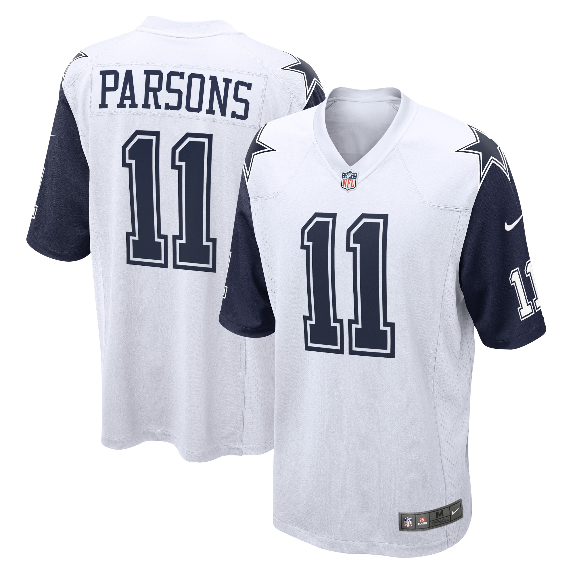 Dallas Cowboys Micah Parsons White Alternate Game NFL Jersey Men's