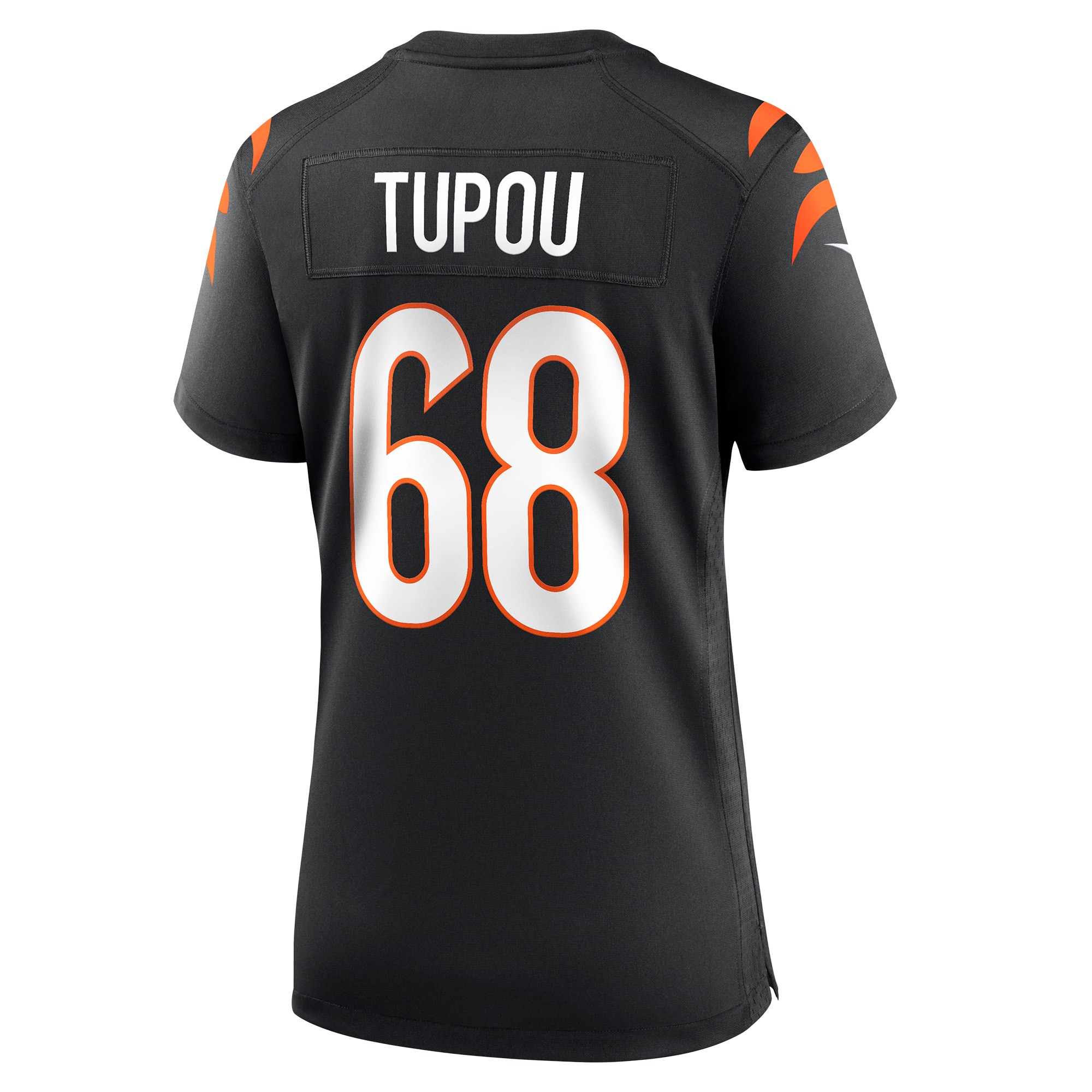 Cincinnati Bengals Josh Tupou Black Game Player NFL Jersey Women's