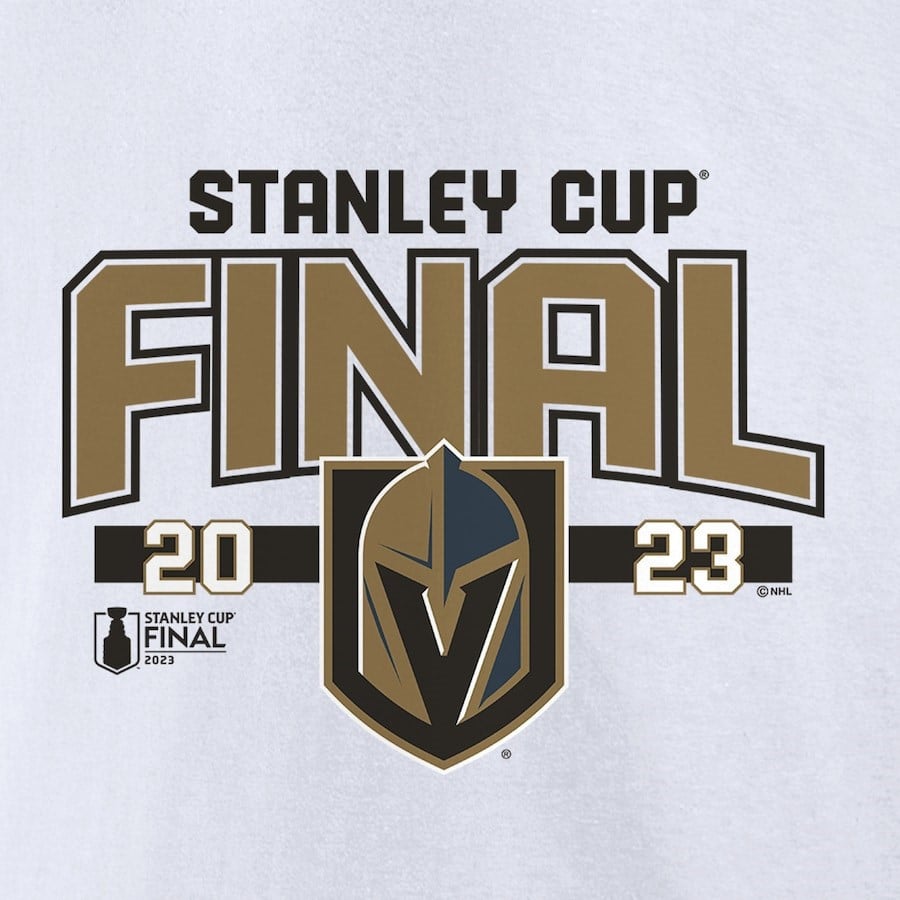 Vegas Golden Knights 2023 Stanley Cup Final Roster T-Shirt White NHL Jersey Men's