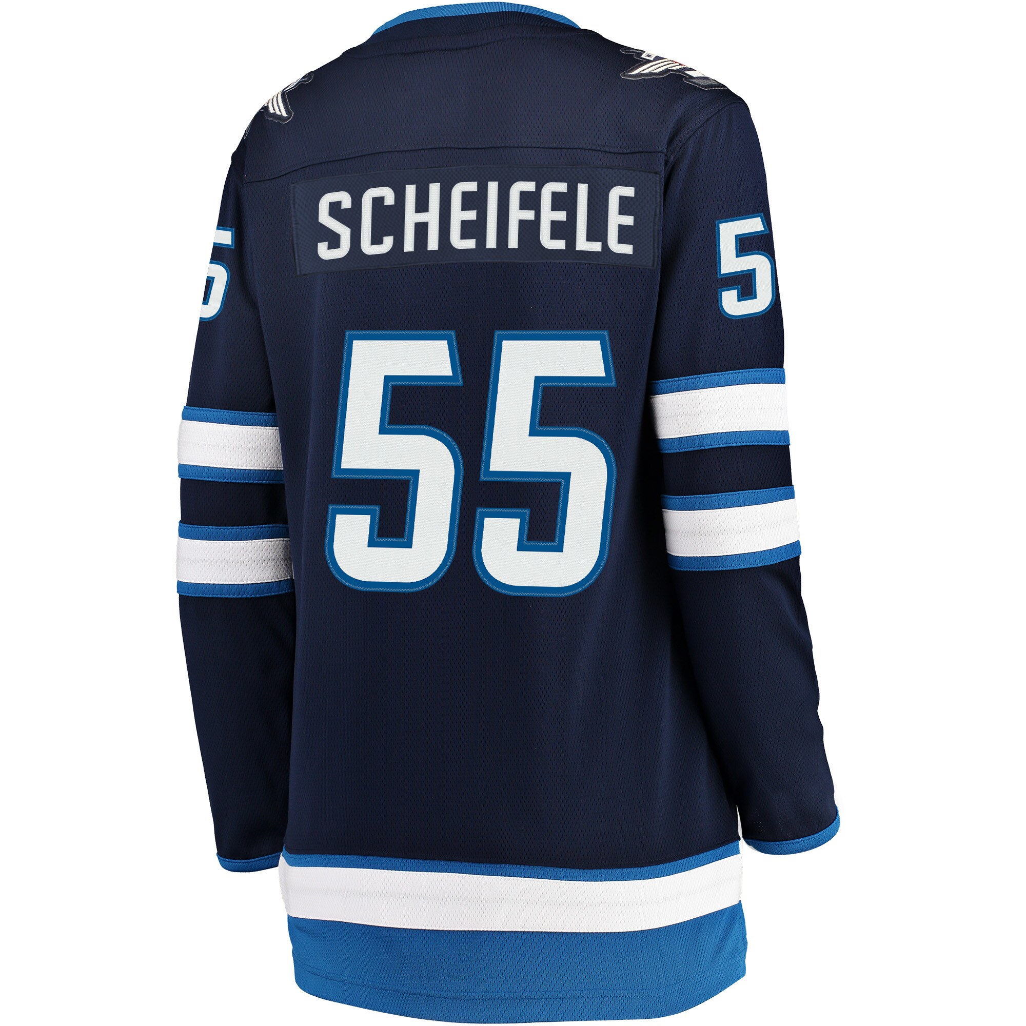 Winnipeg Jets Mark Scheifele Navy Breakaway NHL Jersey Women's