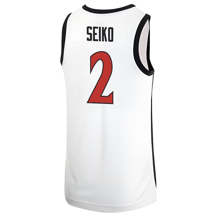 Adam Seiko 2 San Diego State Aztecs 2023 MW Logo- Me White NCAA Jersey Men's