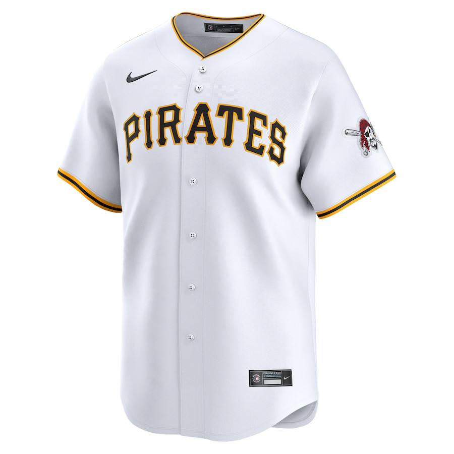 Pittsburgh Pirates 2024 Jackie Robinson Day Home Limited White MLB Jersey Men's