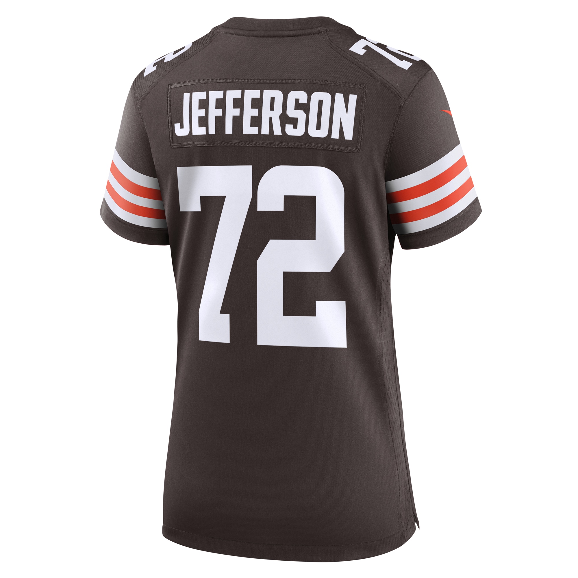 Cleveland Browns Quinton Jefferson Brown Game NFL Jersey Women's