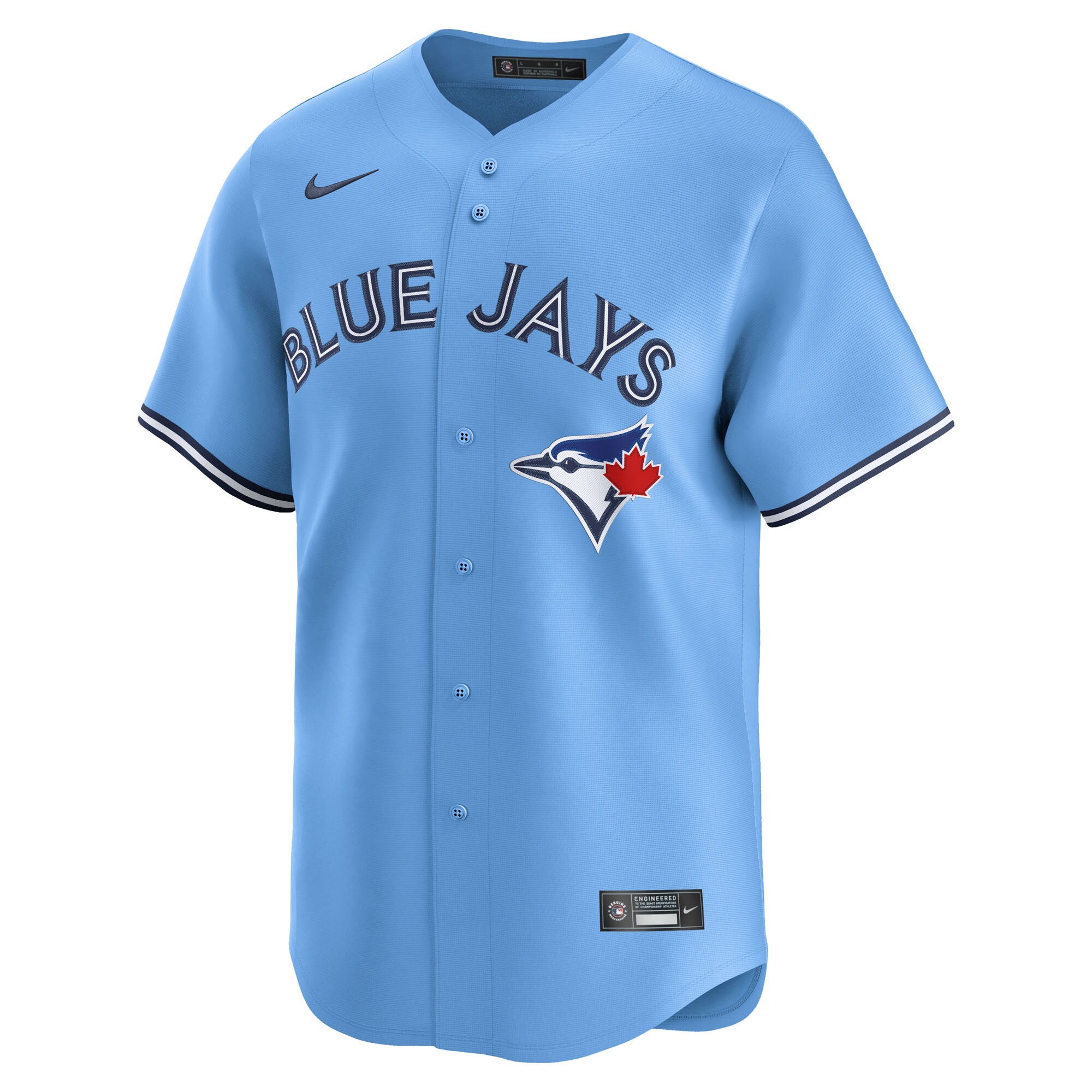 Toronto Blue Jays Light Blue Alternate Limited Custom MLB Jersey Men's