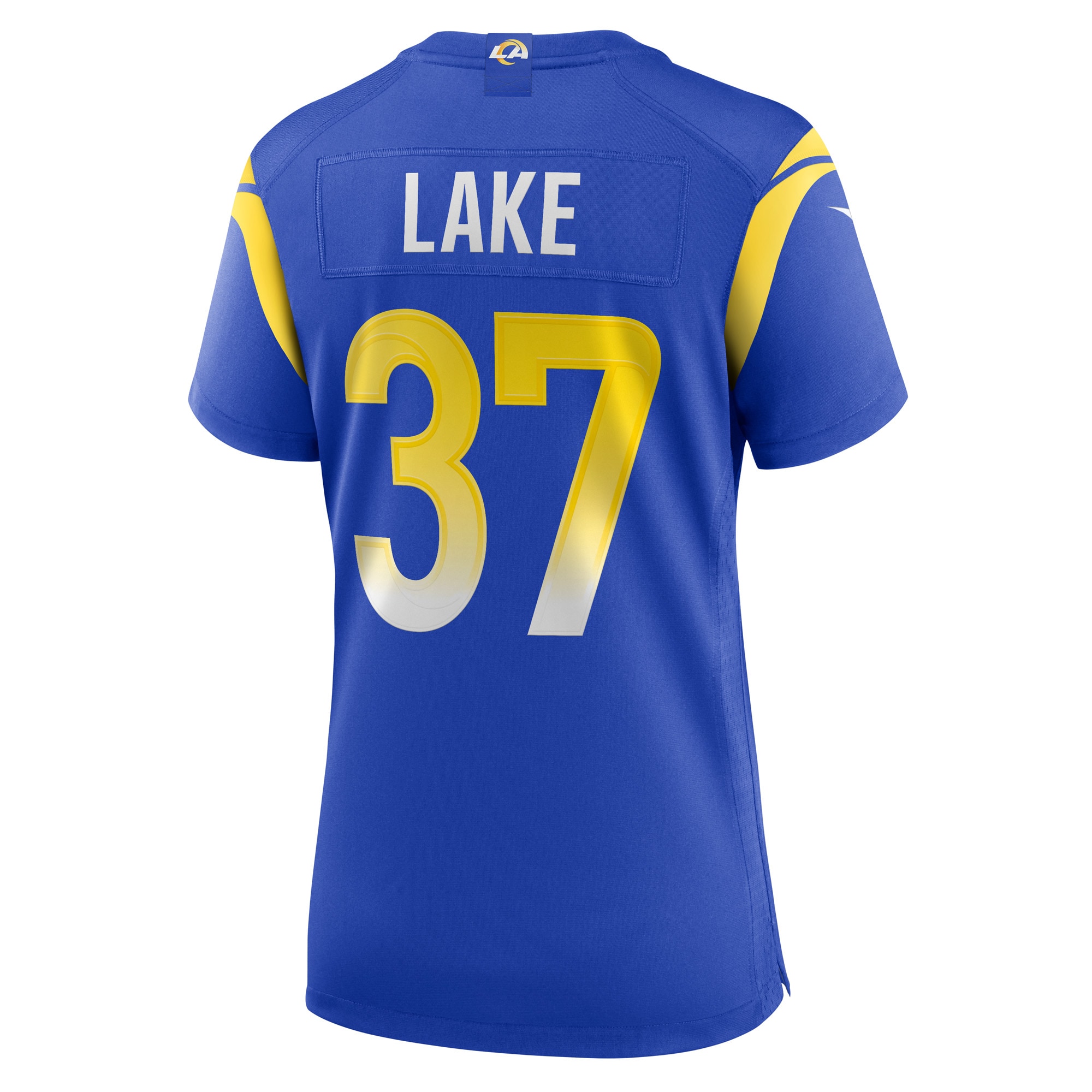 Los Angeles Rams Quentin Lake Royal Game Player NFL Jersey Women's