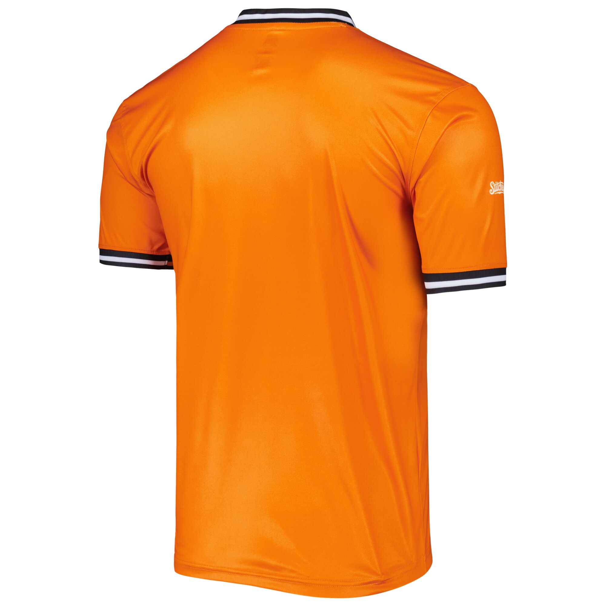 San Francisco Giants Stitches Orange Cooperstown Collection Team MLB Jersey Men's