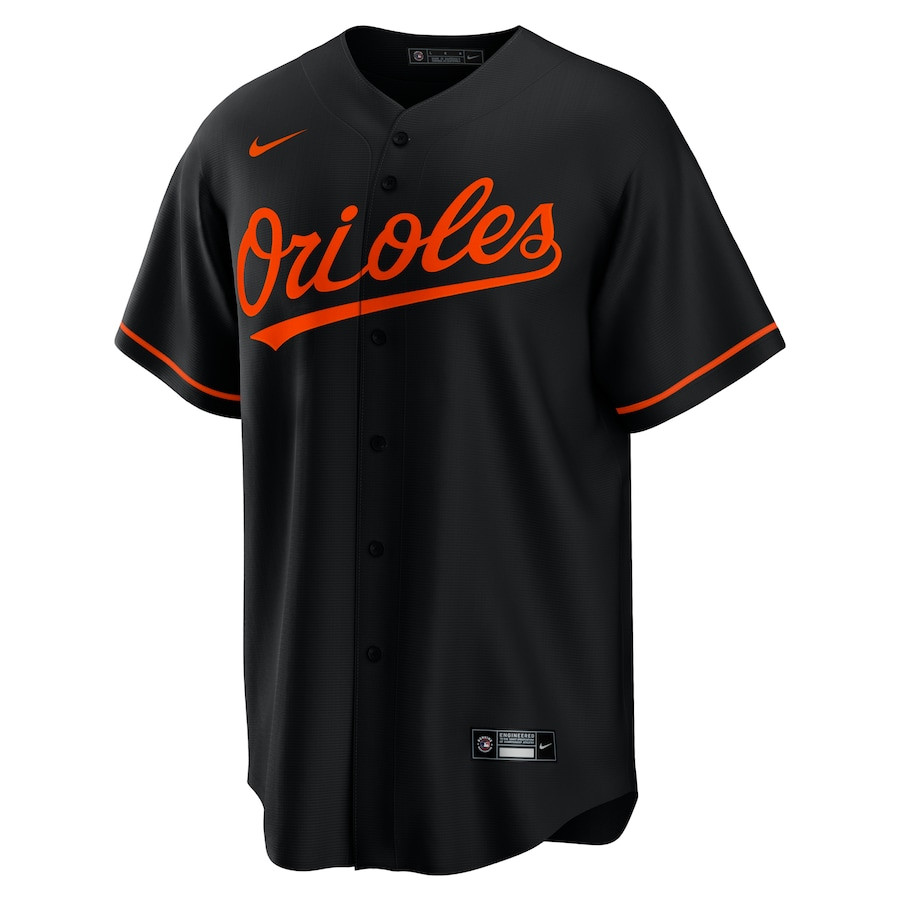 Baltimore Orioles Alternate Black MLB Jersey Men's