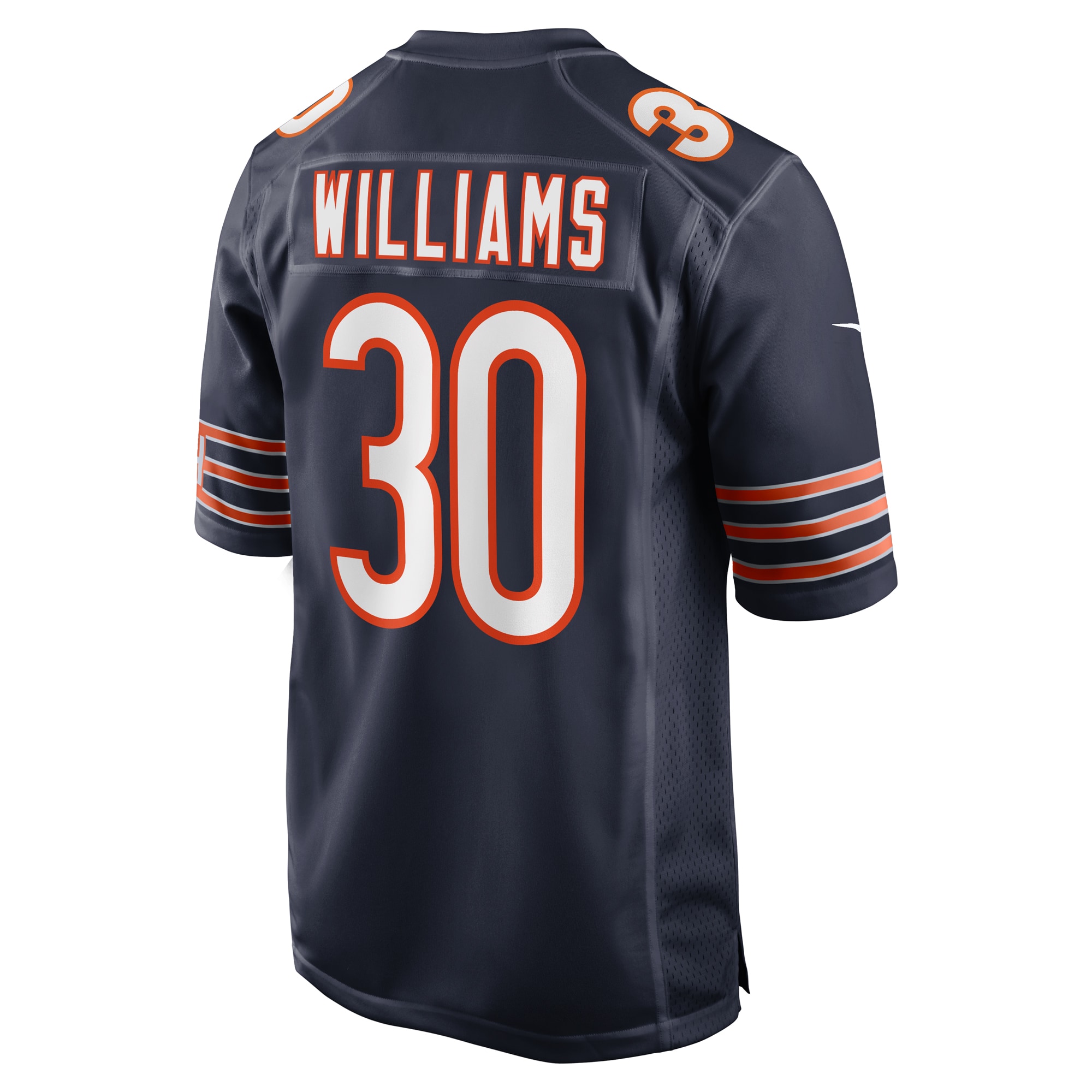 Chicago Bears Joejuan Williams Navy Game NFL Jersey Men's