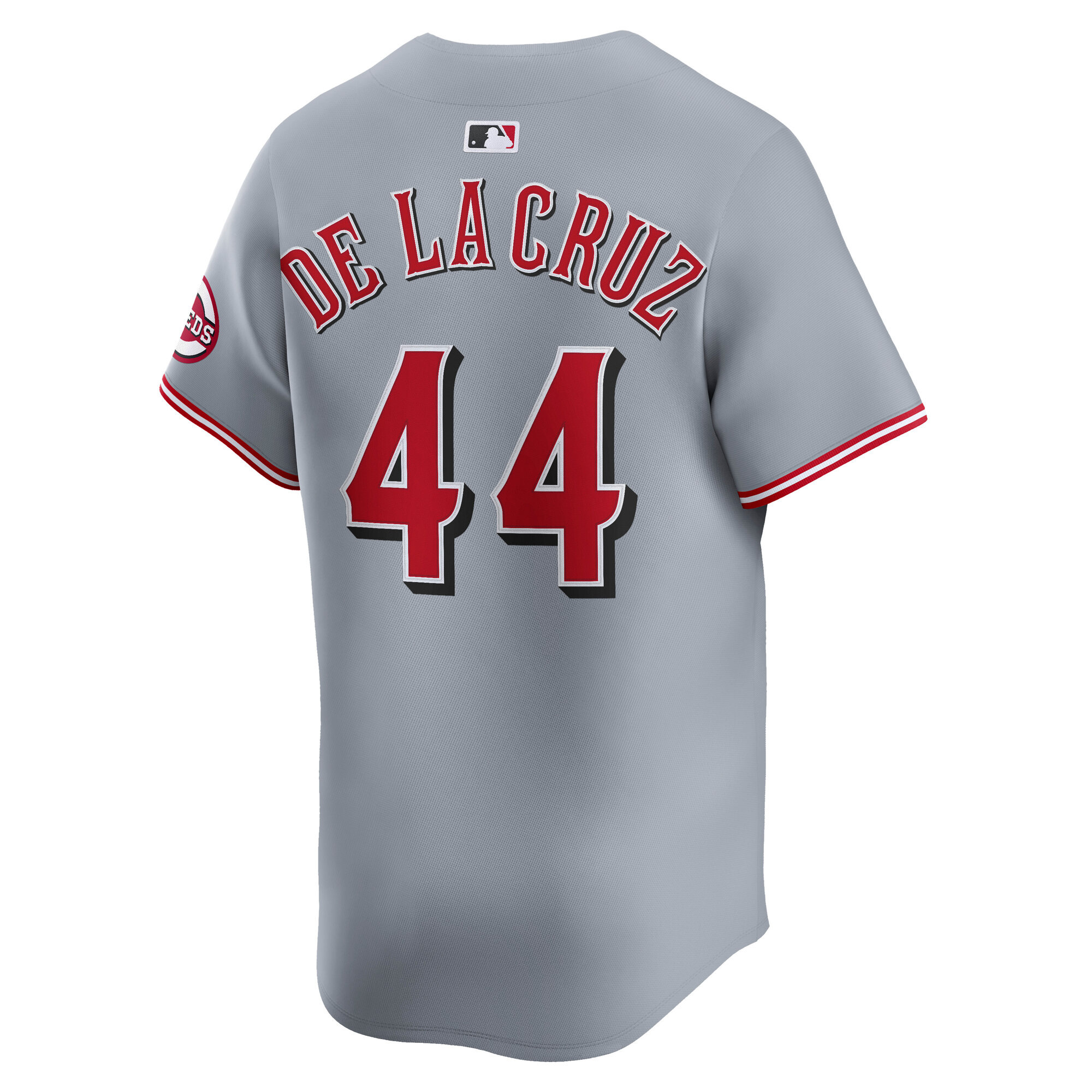 Cincinnati Reds Elly De La Cruz Gray Road Limited Player MLB Jersey Men's