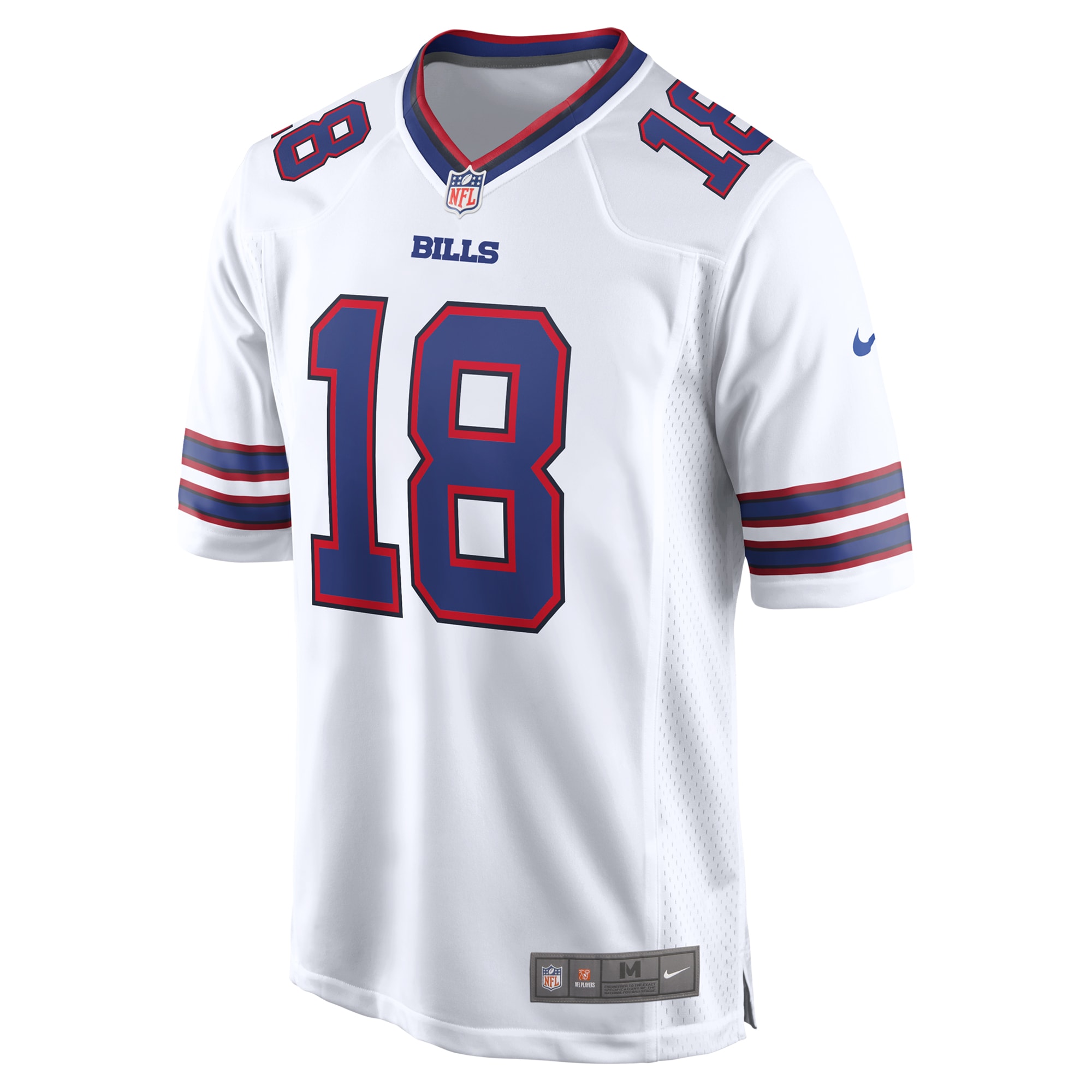 Buffalo Bills Amari Cooper White Game NFL Jersey Men's