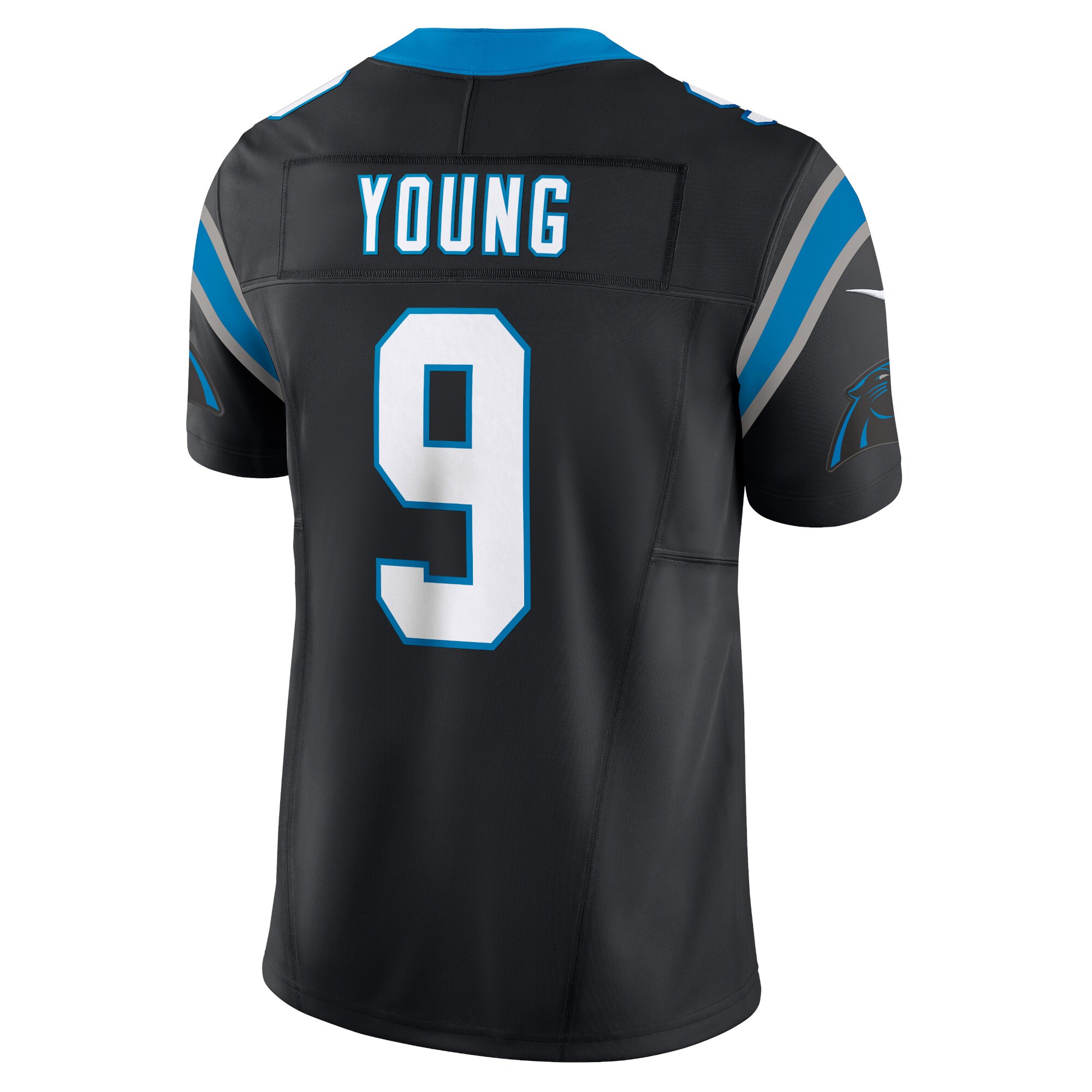 Carolina Panthers Bryce Young Black Vapor F.U.S.E. Limited NFL Jersey Men's