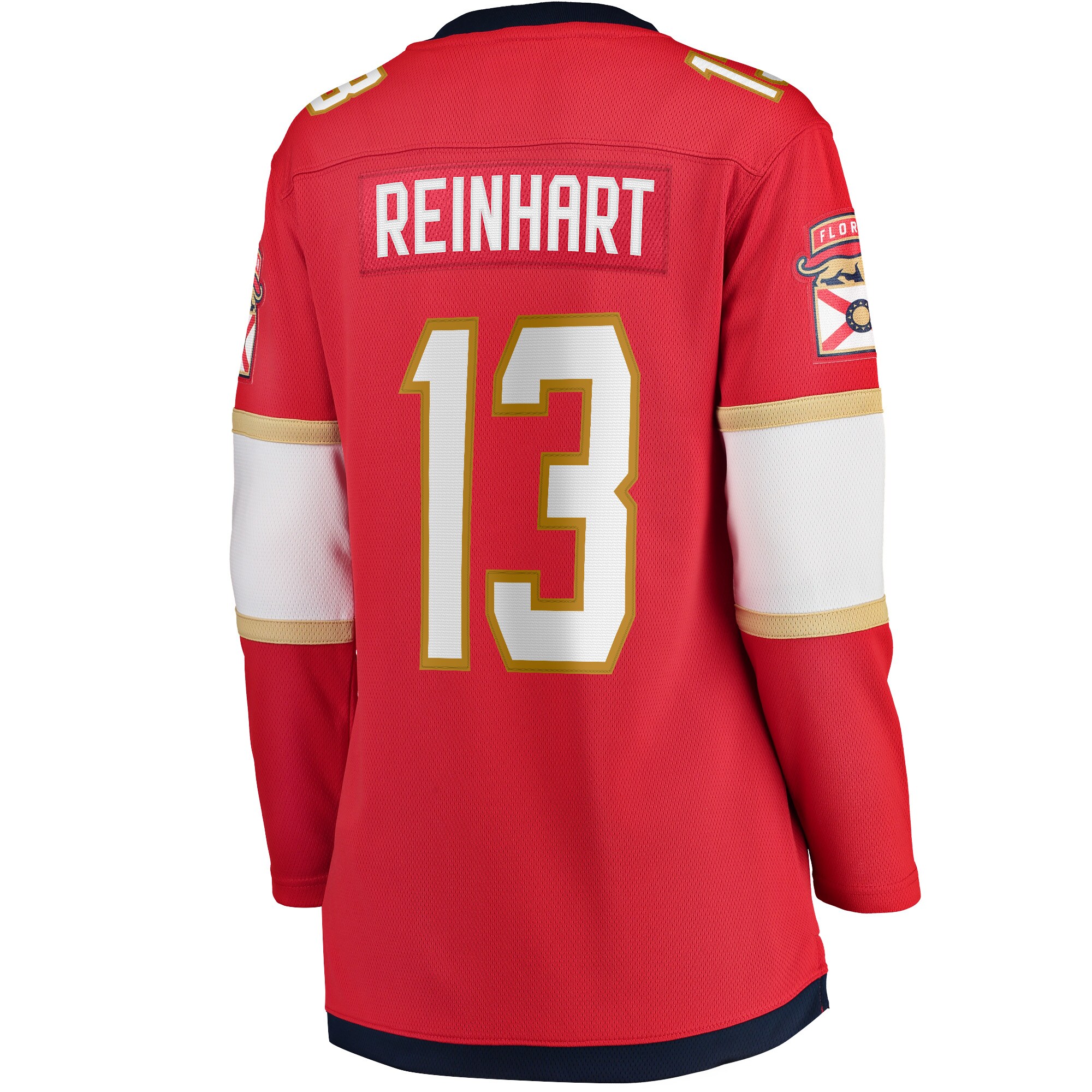 Florida Panthers Sam Reinhart Red Breakaway Player NHL Jersey Women's
