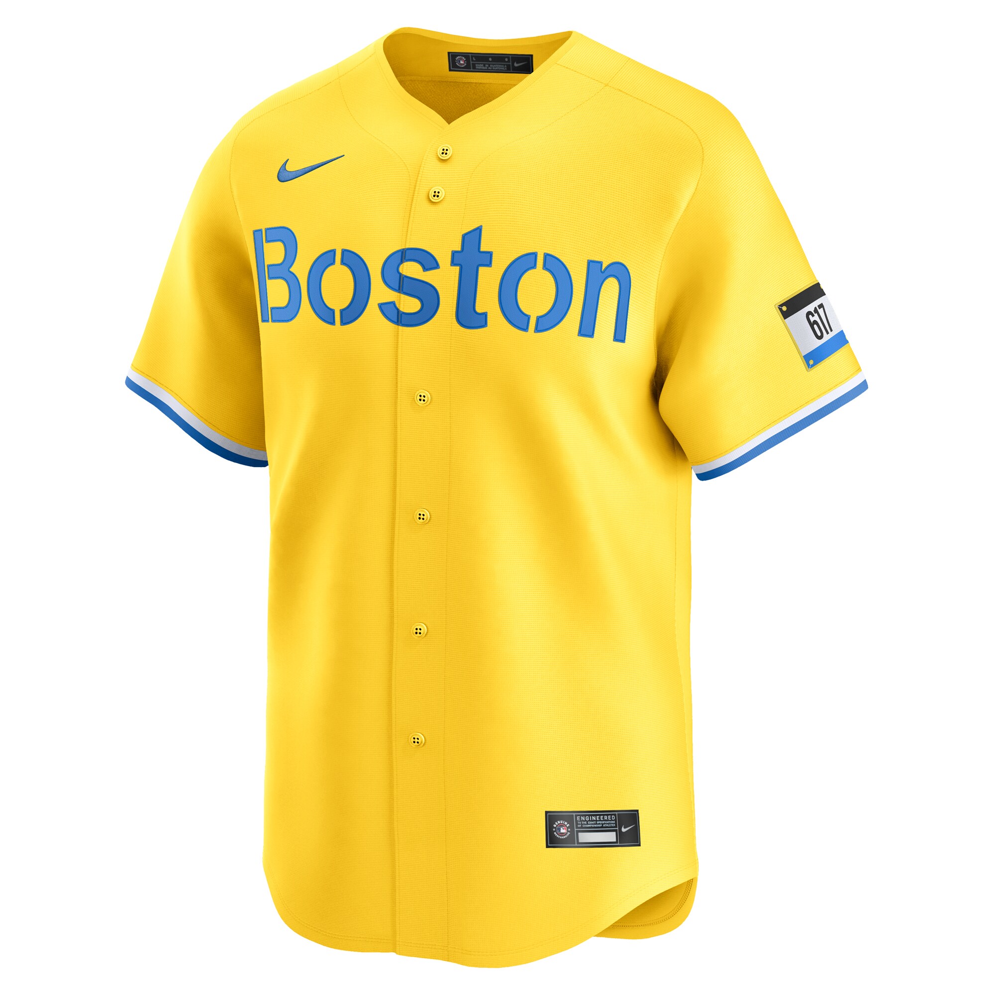 Boston Red Sox Trevor Story Gold City Connect Limited Player MLB Jersey Men's