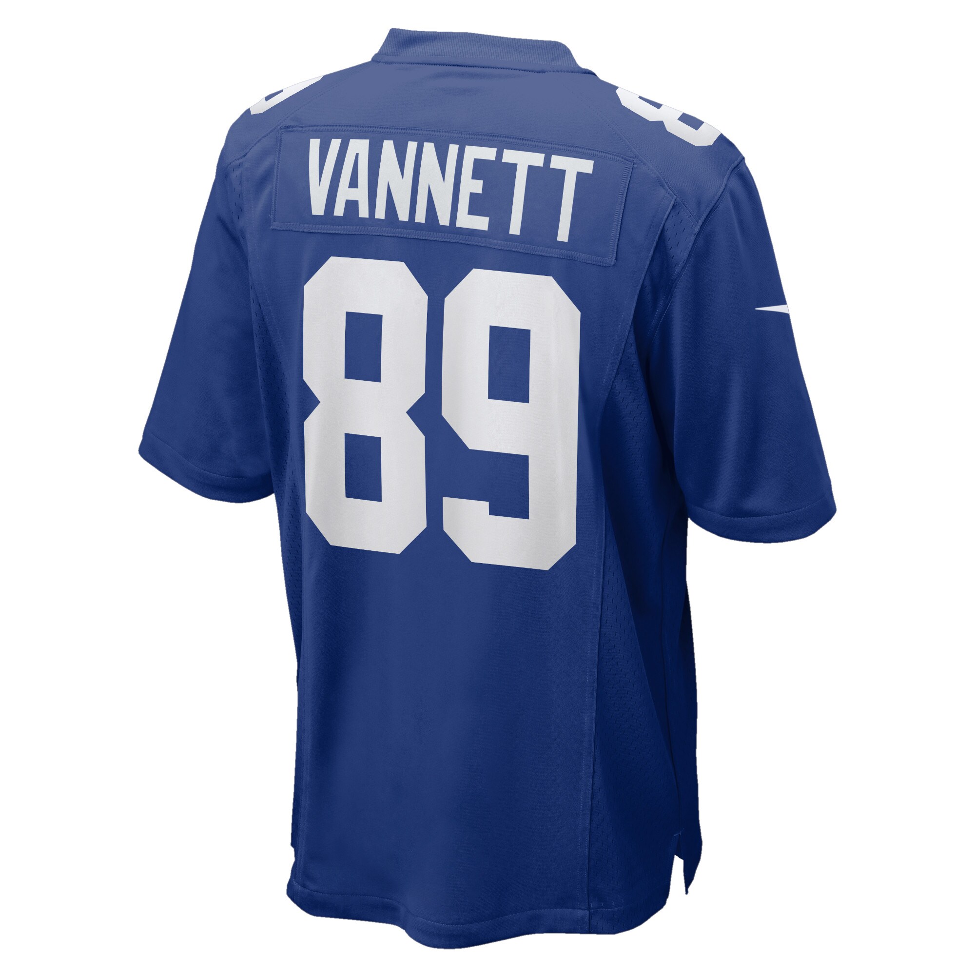New York Giants Nick Vannett Royal Home Game Player NFL Jersey Men's