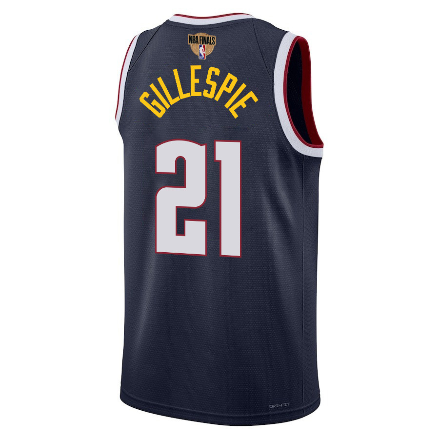 Collin Gillespie 21 Denver Nuggets Final Champions 2023 Swingman Black NBA Jersey Men's