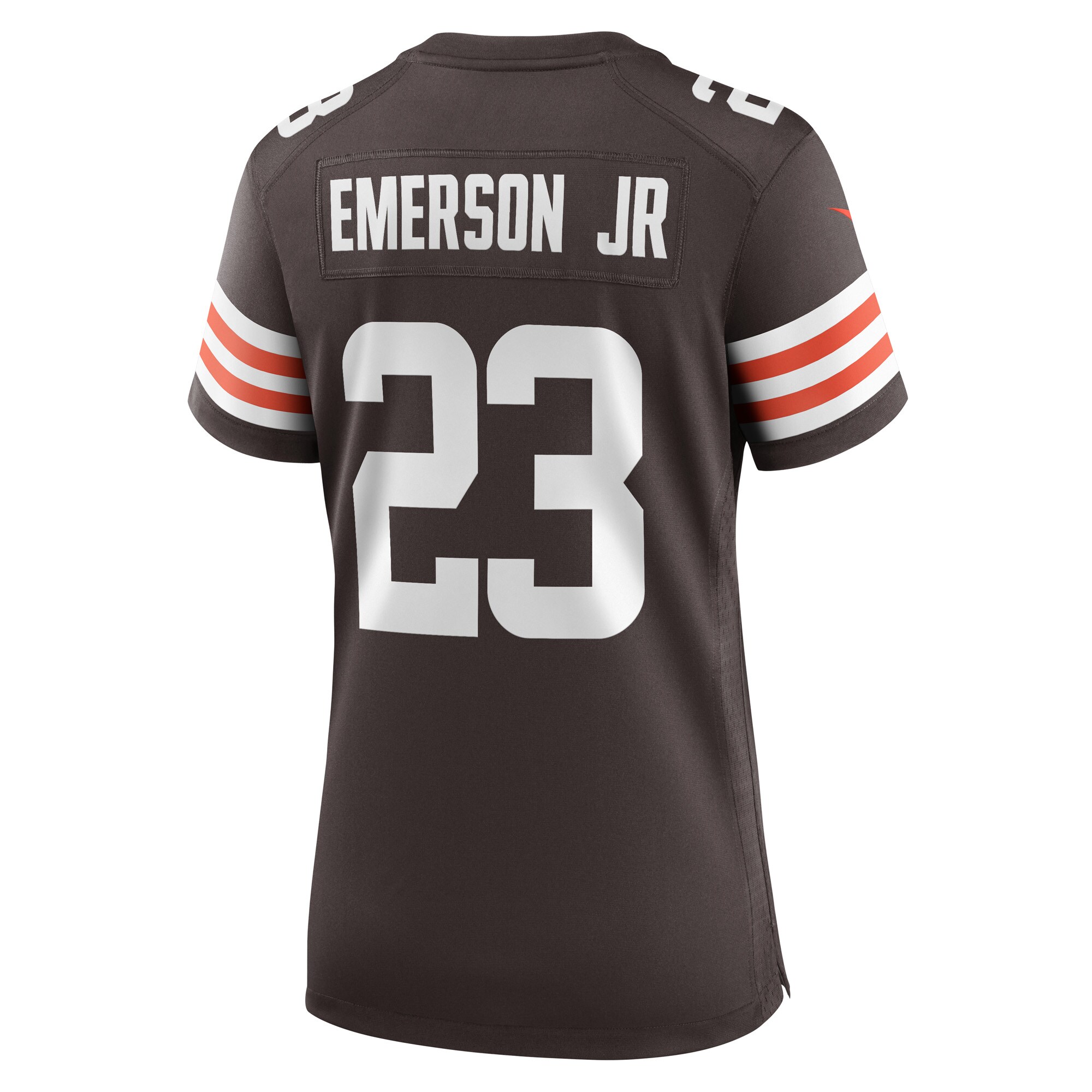 Cleveland Browns Martin Emerson Jr. Brown Game Player NFL Jersey Women's
