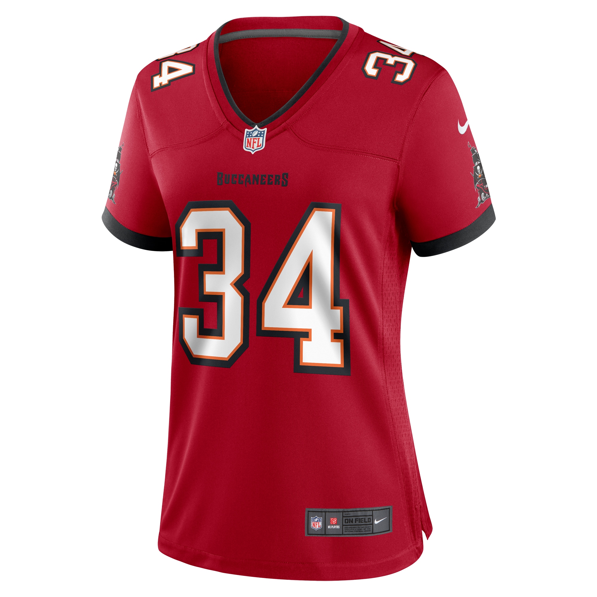 Tampa Bay Buccaneers Quandre Mosely Red Game NFL Jersey Women's
