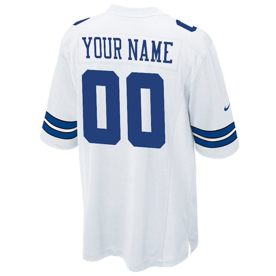Dallas Cowboys Custom Game NFL Jersey Youth