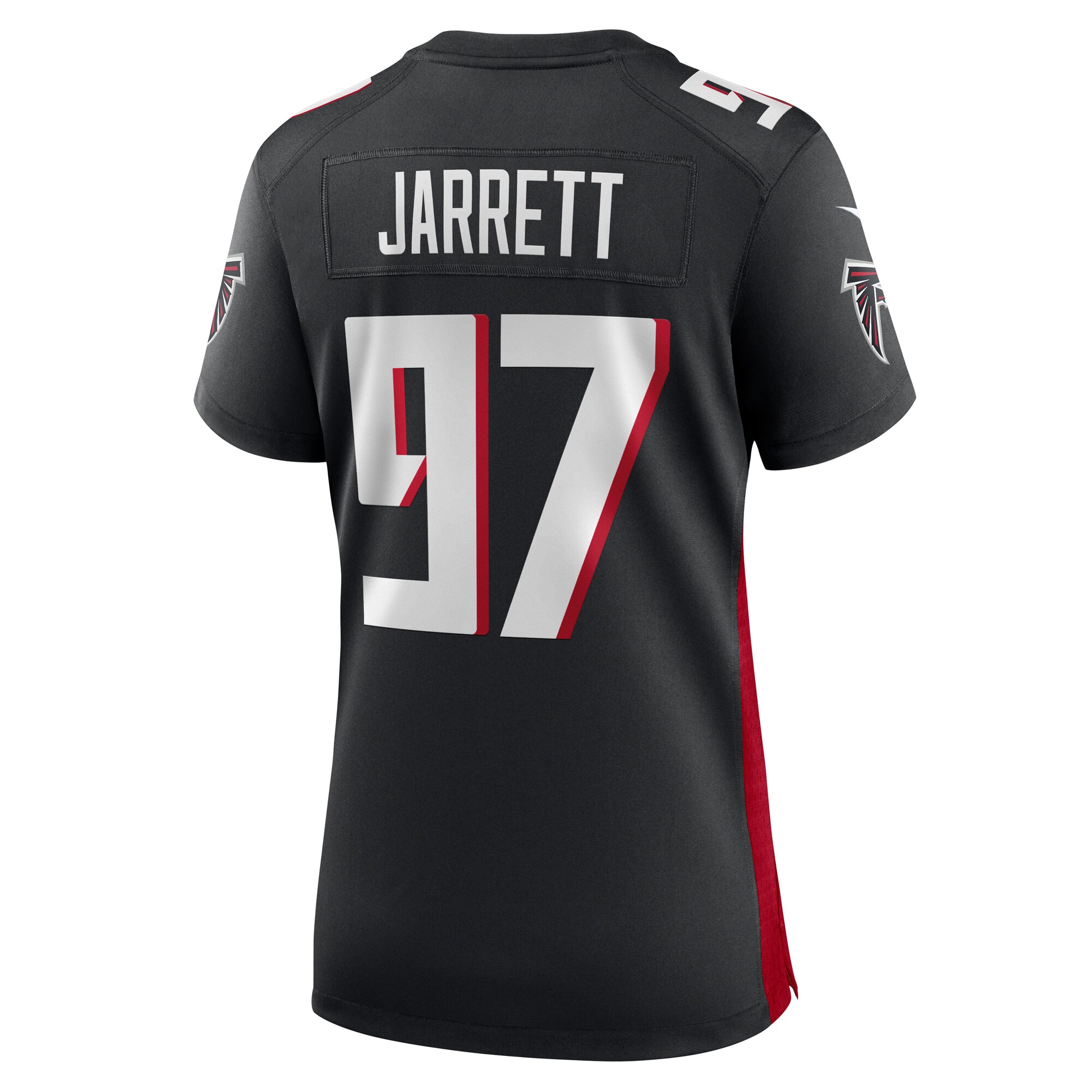 Atlanta Falcons Grady Jarrett Black Game NFL Jersey Women's