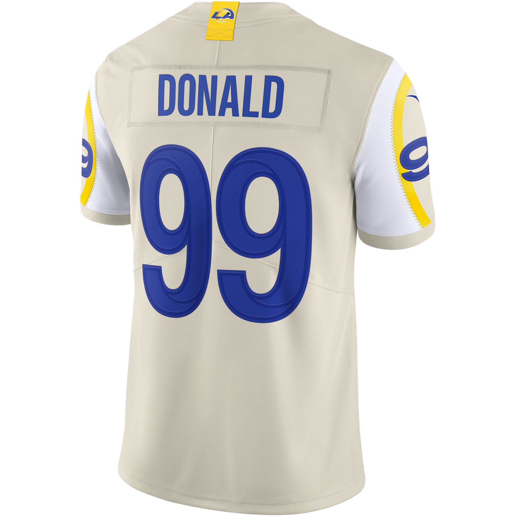 Los Angeles Rams Aaron Donald Bone Vapor Limited NFL Jersey Men's