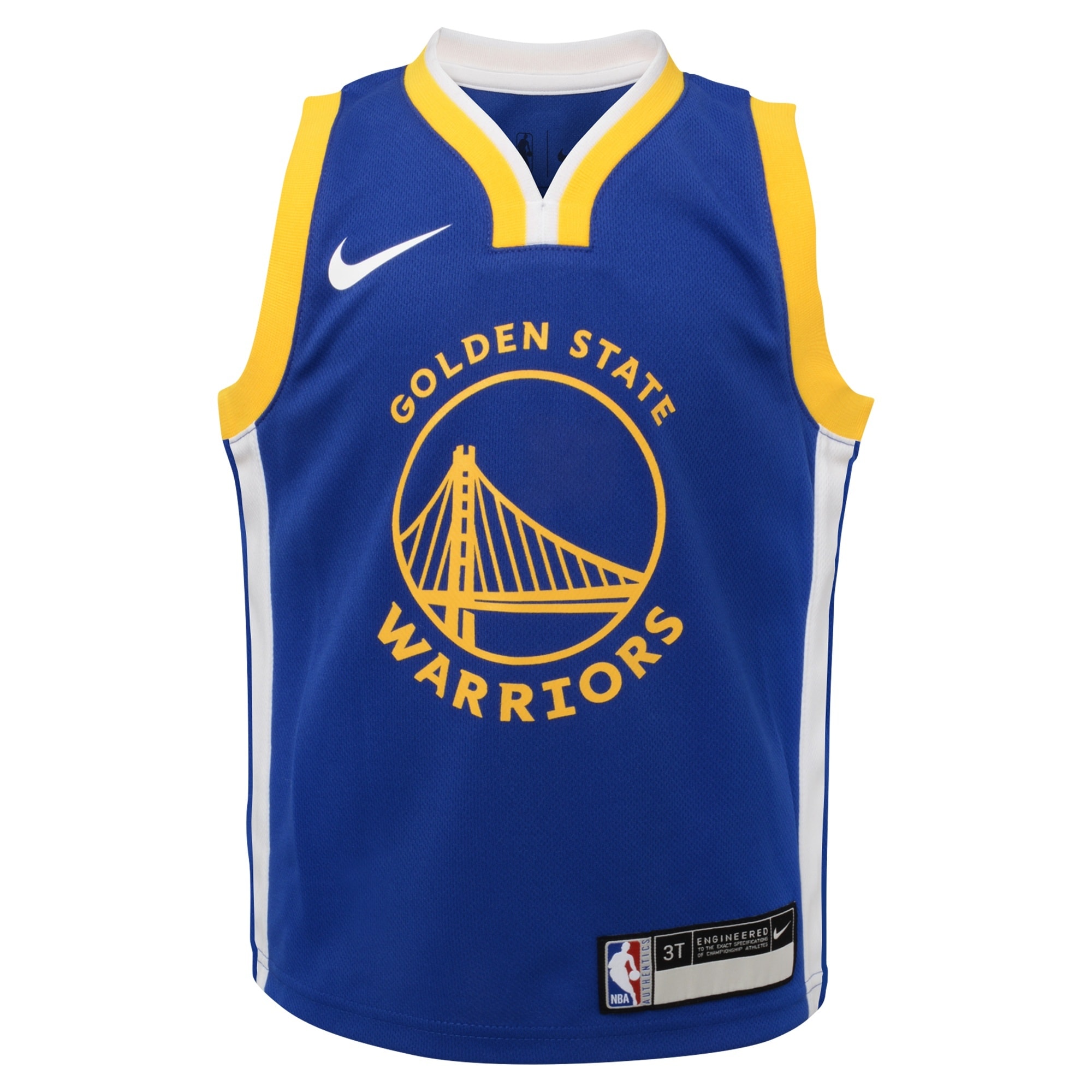 Golden State Warriors Icon Custom Kids NBA Jersey Youth