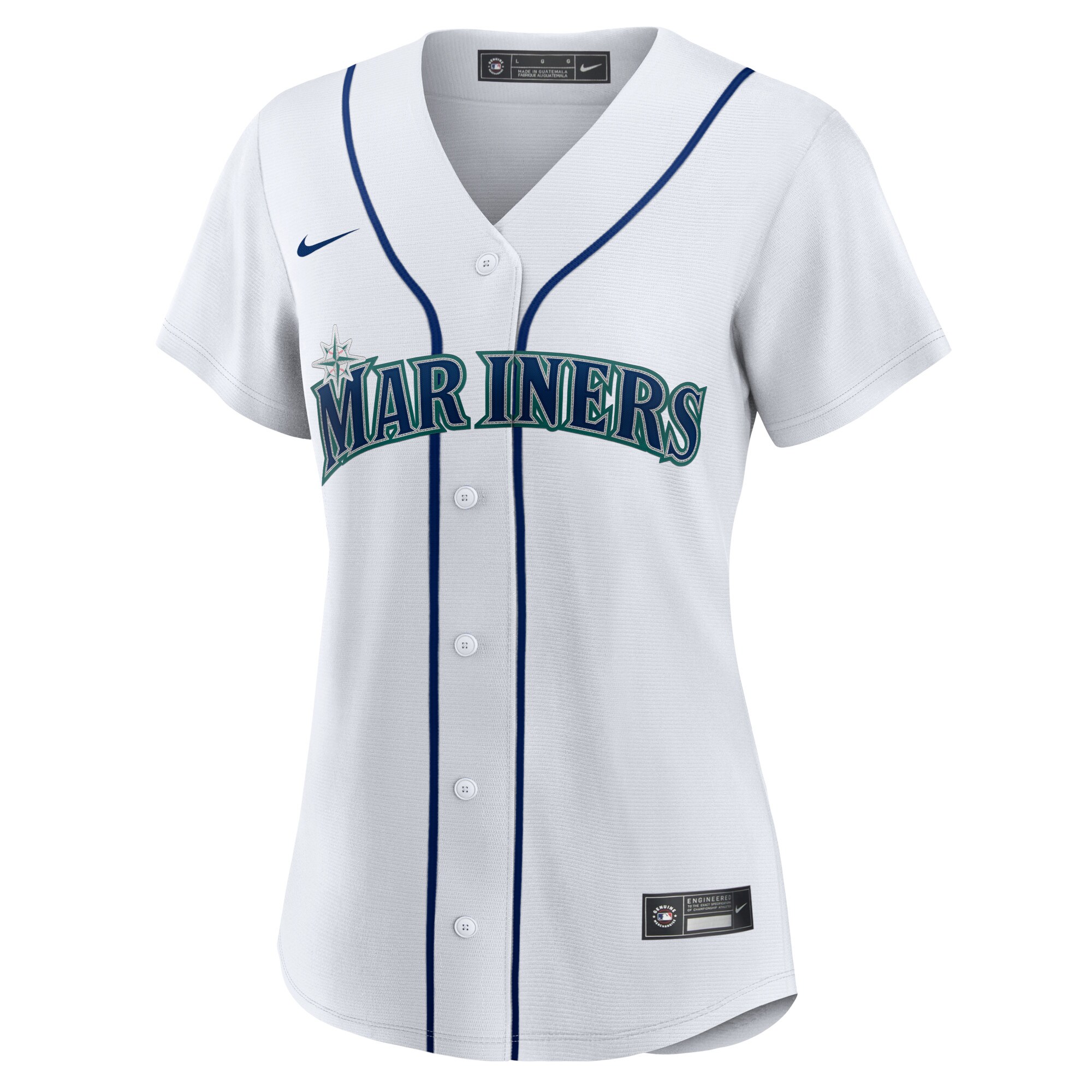 Seattle Mariners Julio Rodr?guez White Home MLB Jersey Women's